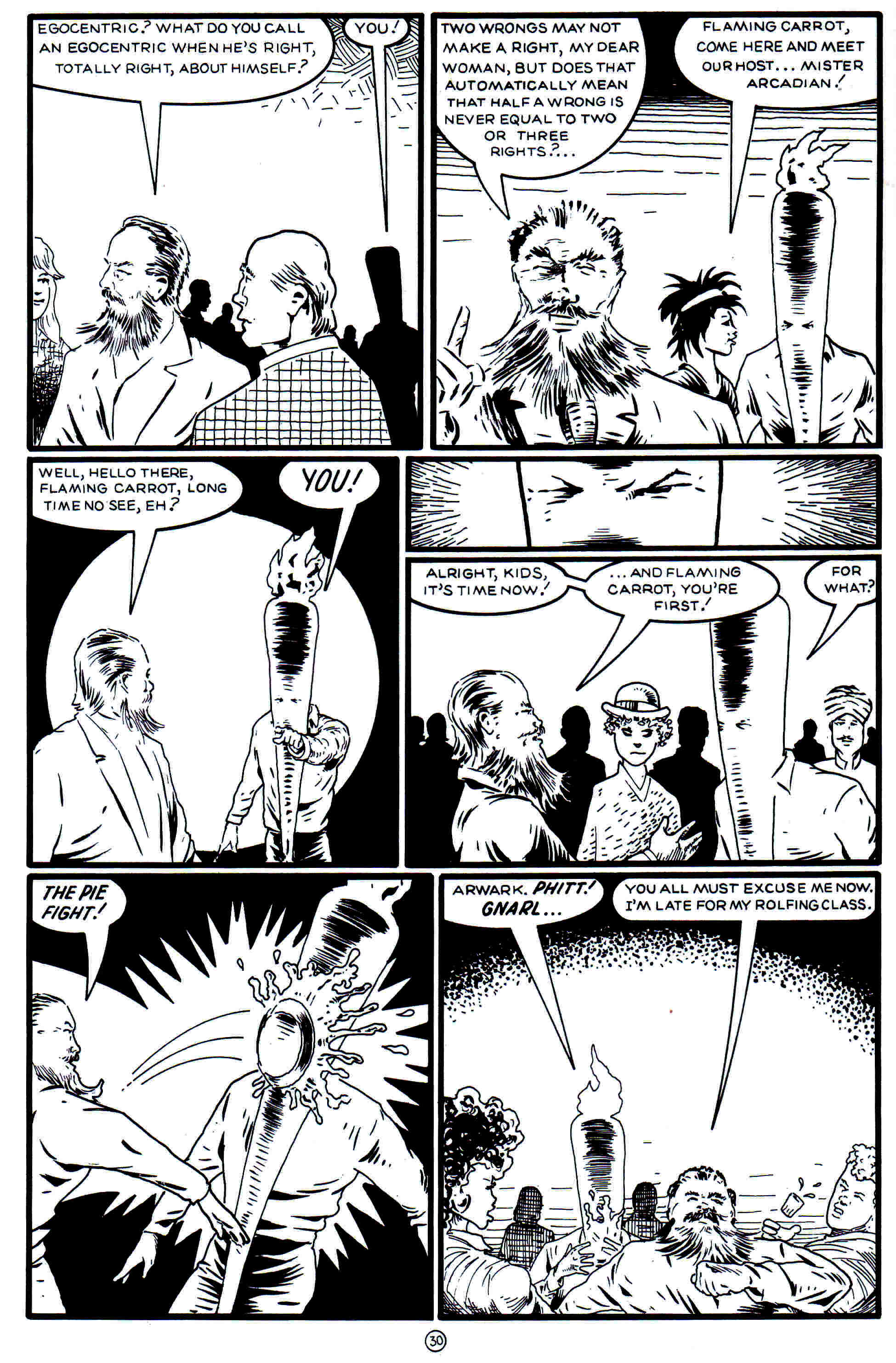 Read online Flaming Carrot Comics (1988) comic -  Issue #20 - 32