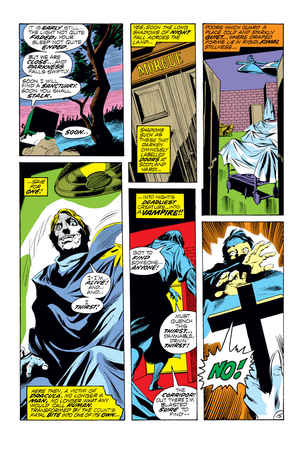 Read online Tomb of Dracula (1972) comic -  Issue #3 - 16