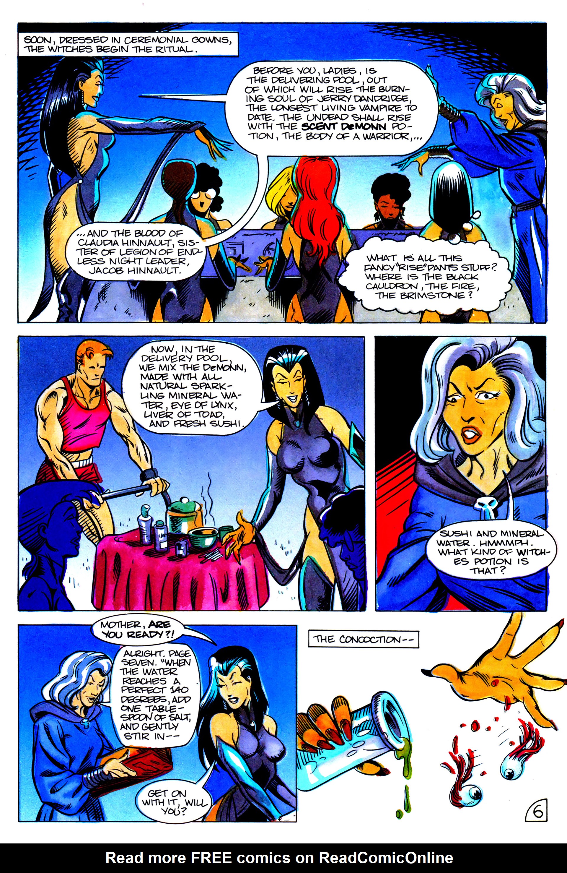 Read online Fright Night (1988) comic -  Issue #16 - 8