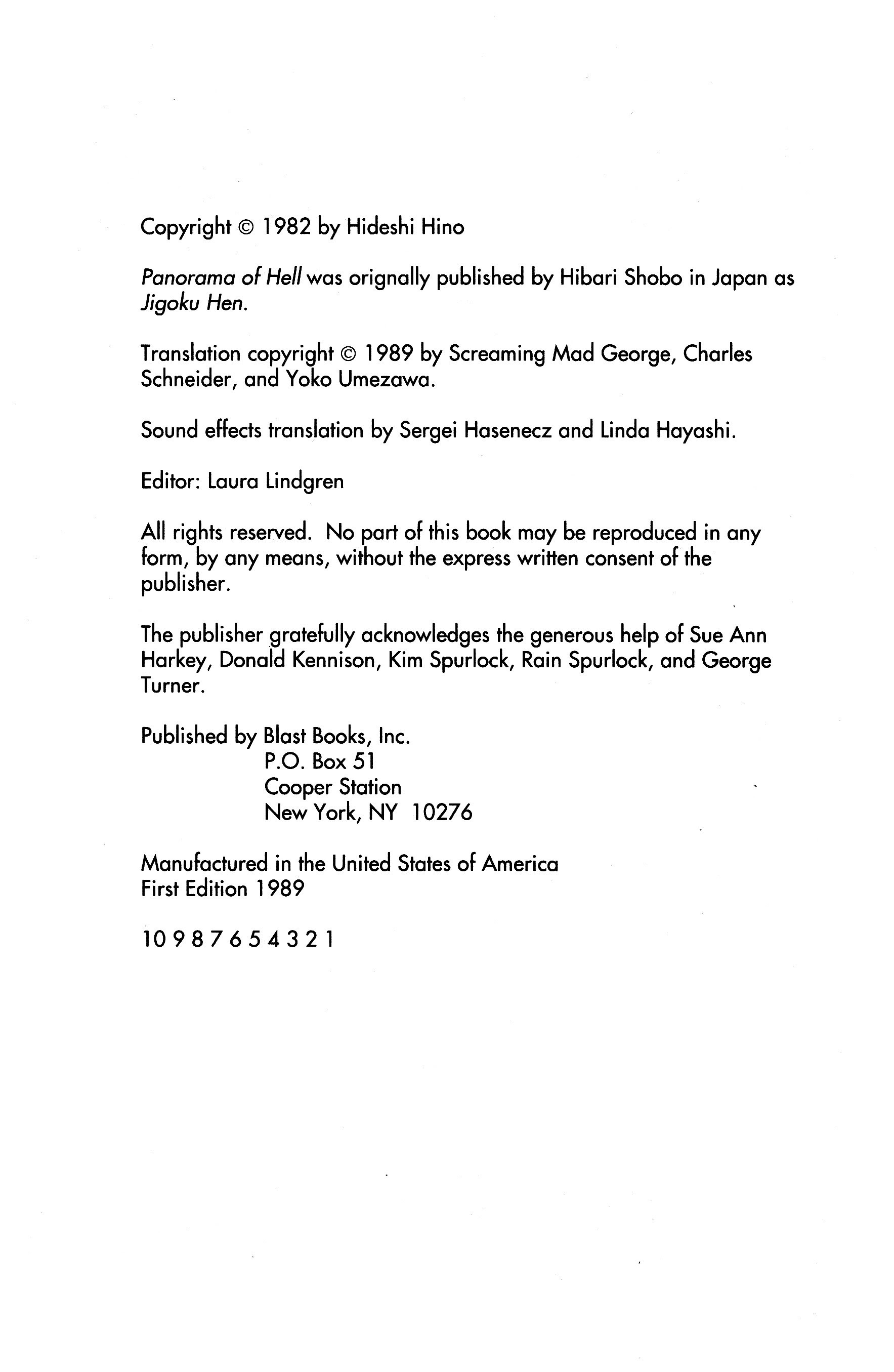 Read online Panorama of Hell comic -  Issue # TPB (Part 1) - 5