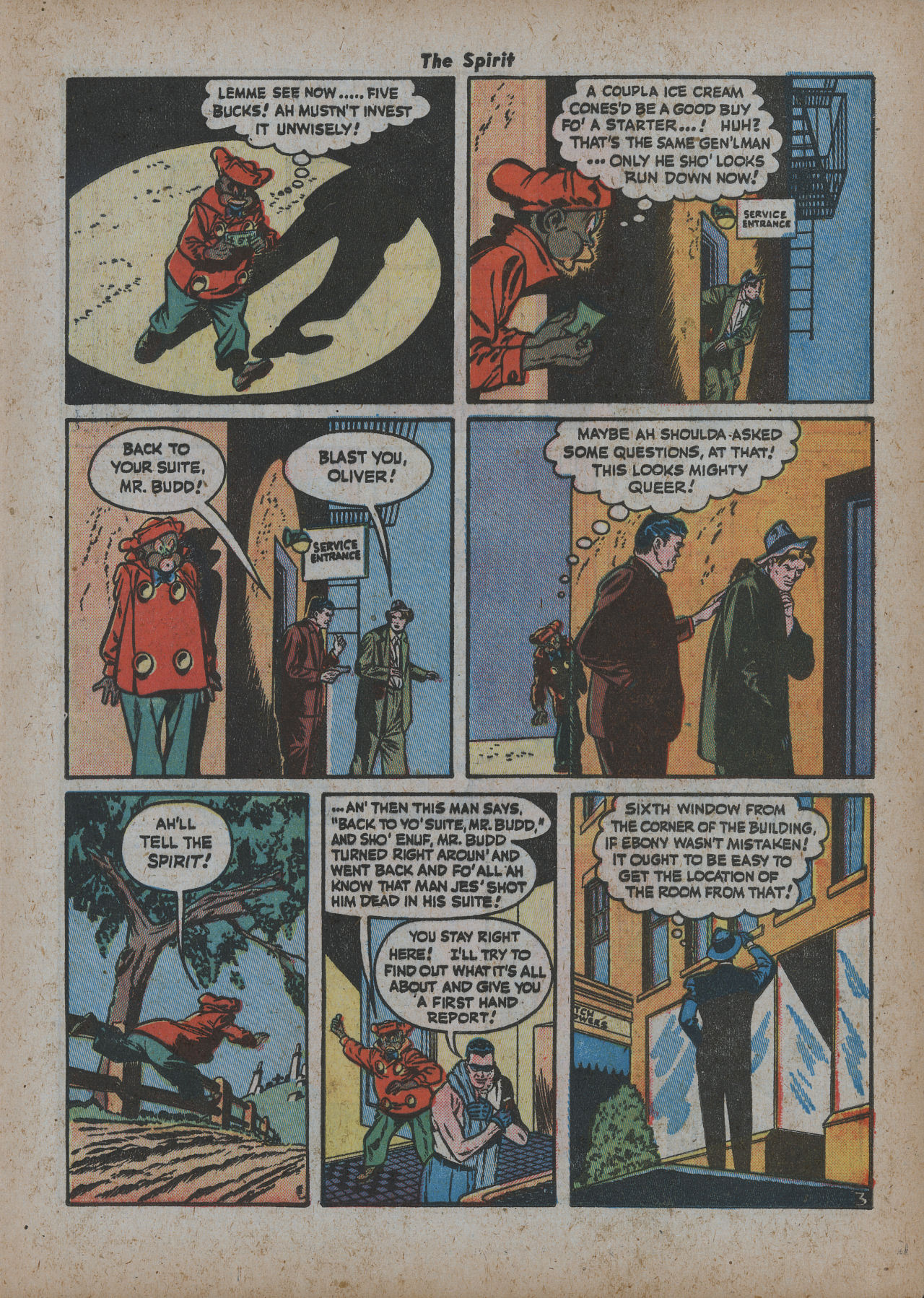 Read online The Spirit (1944) comic -  Issue #13 - 21