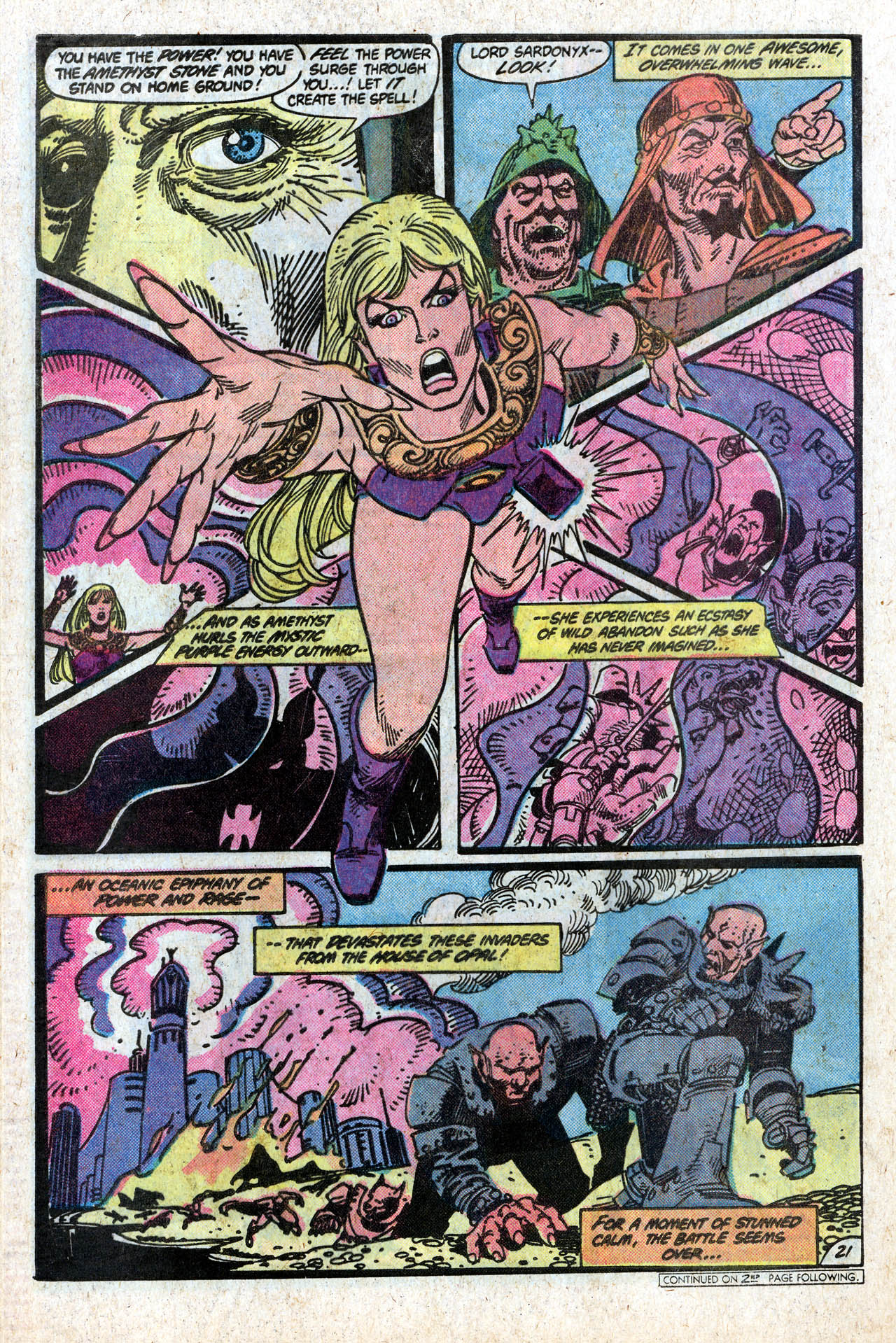 Read online Amethyst, Princess of Gemworld comic -  Issue #1 - 27