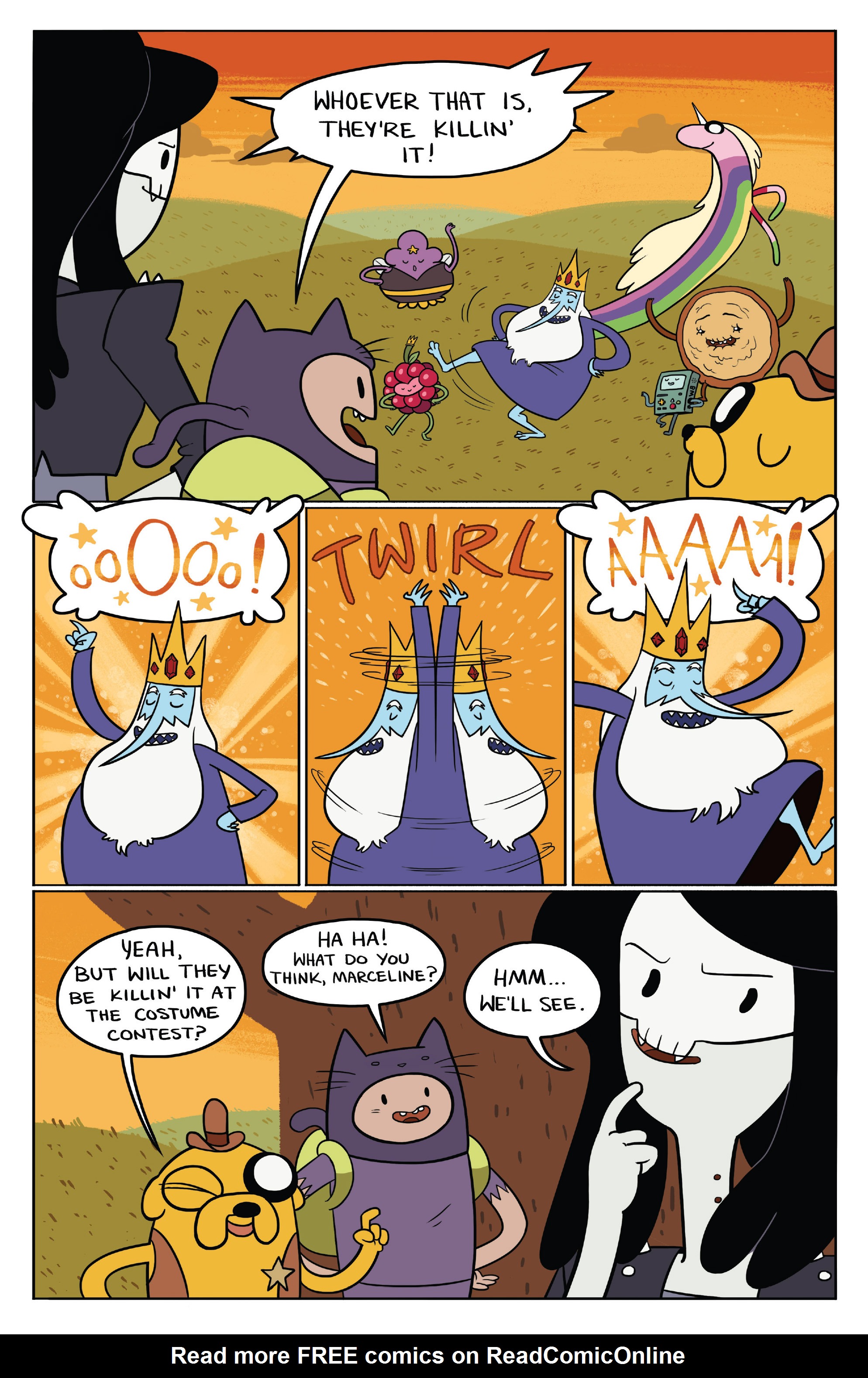 Read online Adventure Time 2013 Spoooktacular comic -  Issue # Full - 8