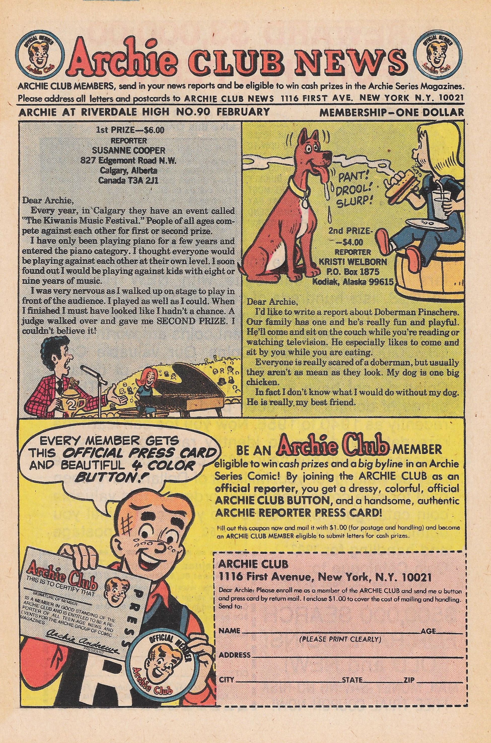 Read online Archie at Riverdale High (1972) comic -  Issue #90 - 26