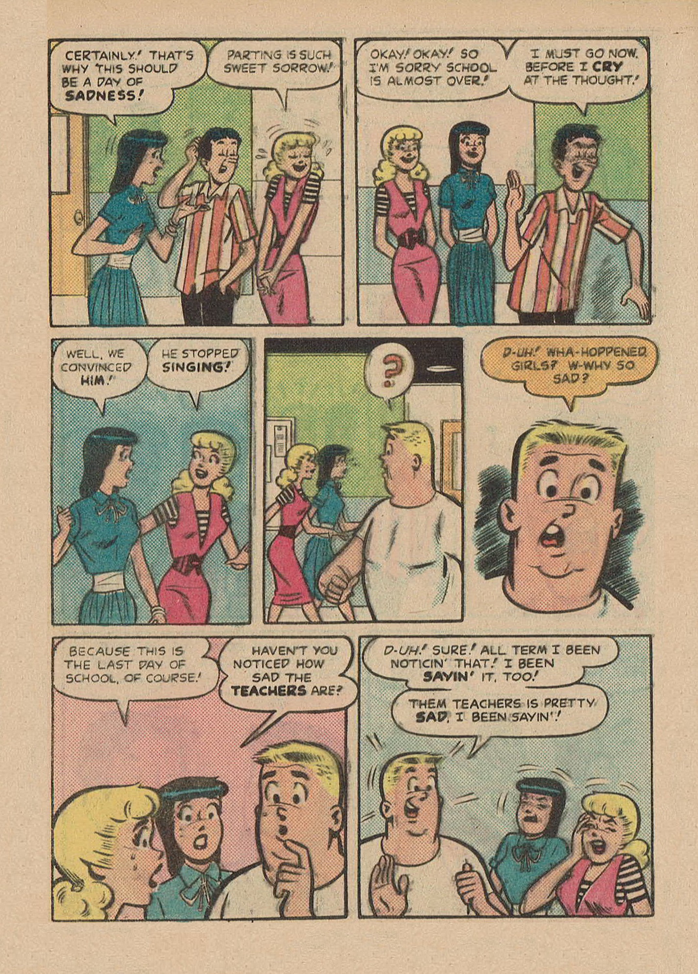 Read online Archie Digest Magazine comic -  Issue #74 - 108