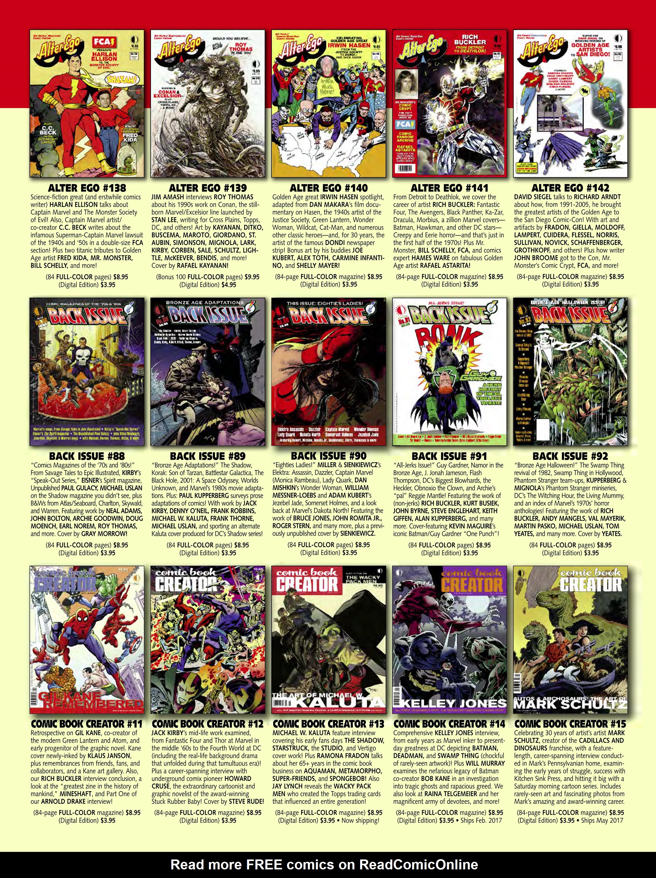 Read online The Jack Kirby Collector comic -  Issue #69 - 98