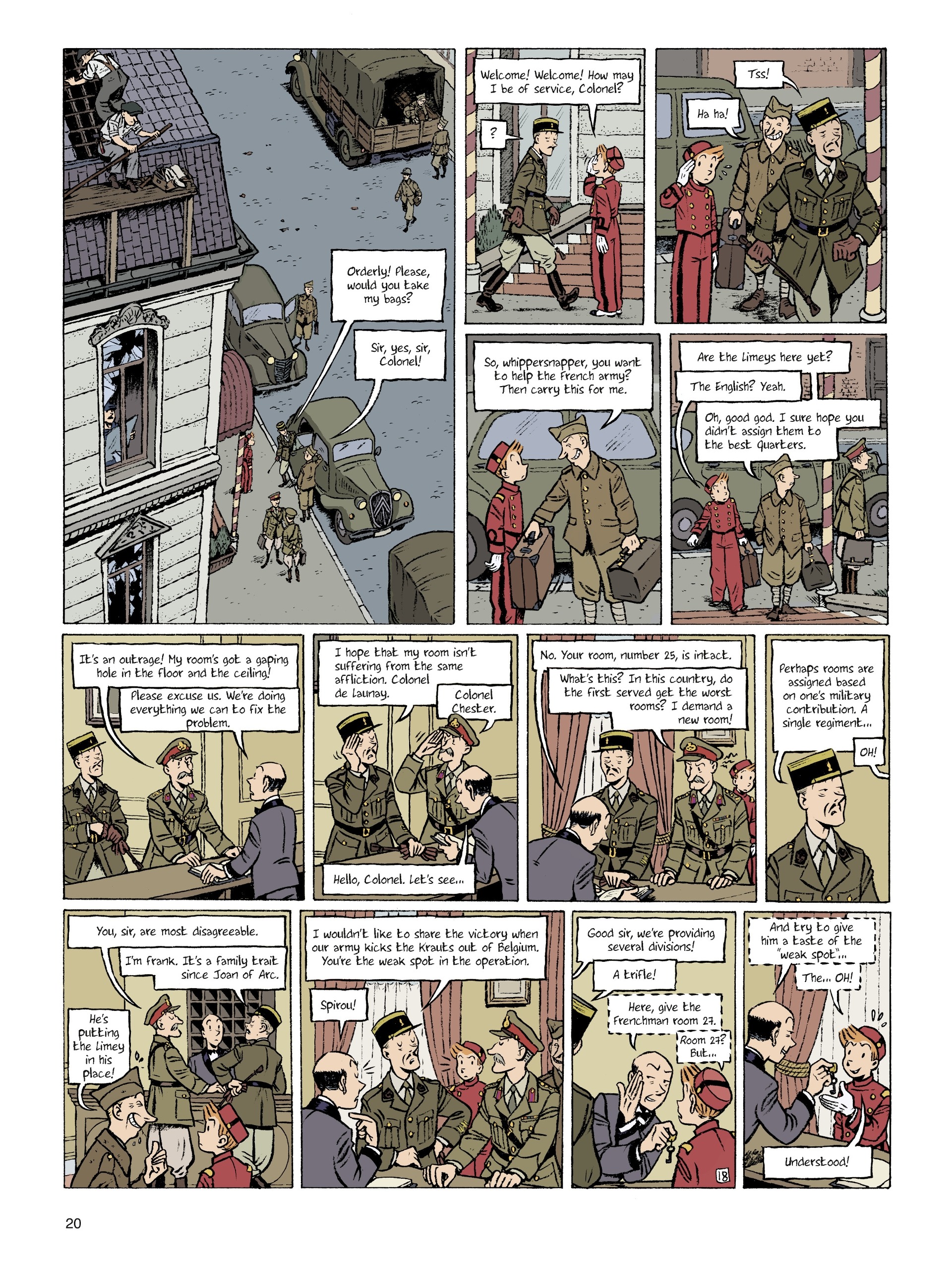 Read online Spirou: Hope Against All Odds comic -  Issue #1 - 20