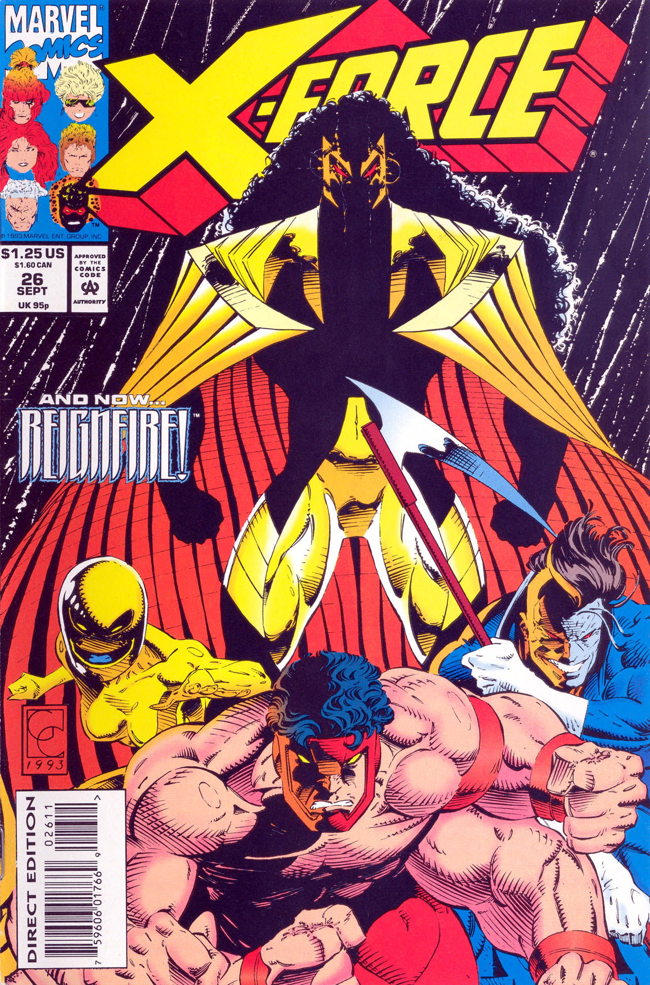 Read online X-Force (1991) comic -  Issue #26 - 1