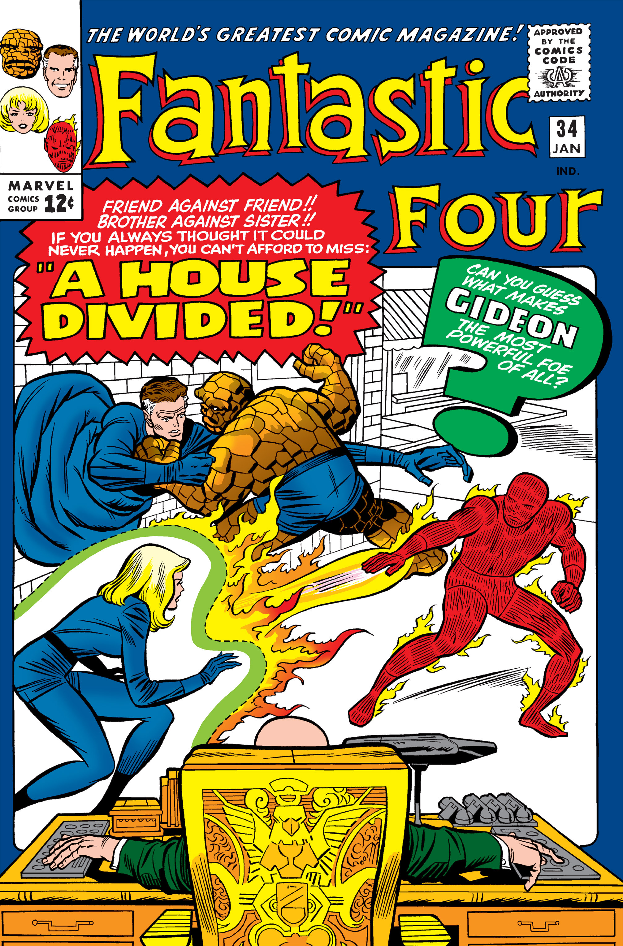 Read online Fantastic Four (1961) comic -  Issue #34 - 1
