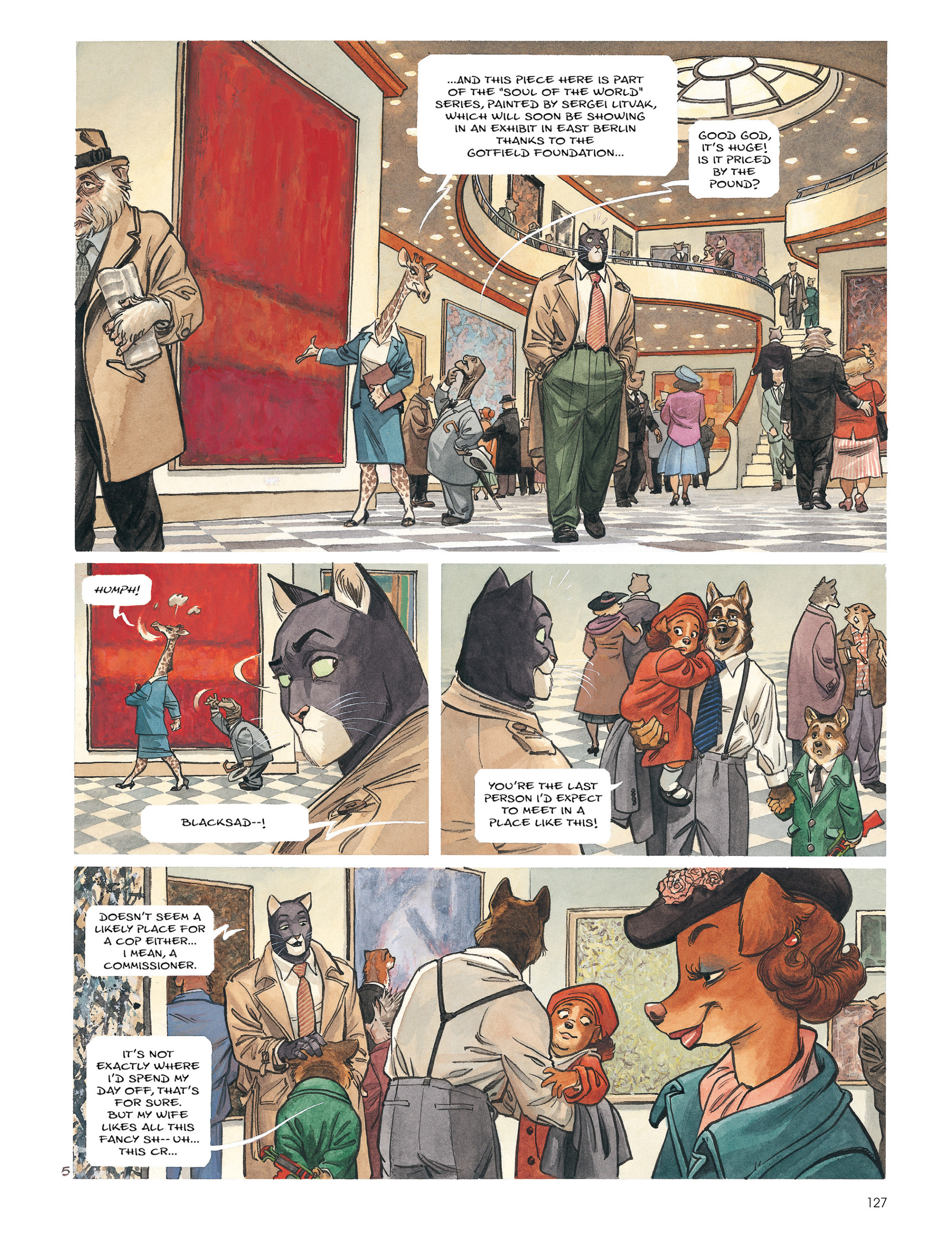 Read online Blacksad (2010) comic -  Issue # Full - 126