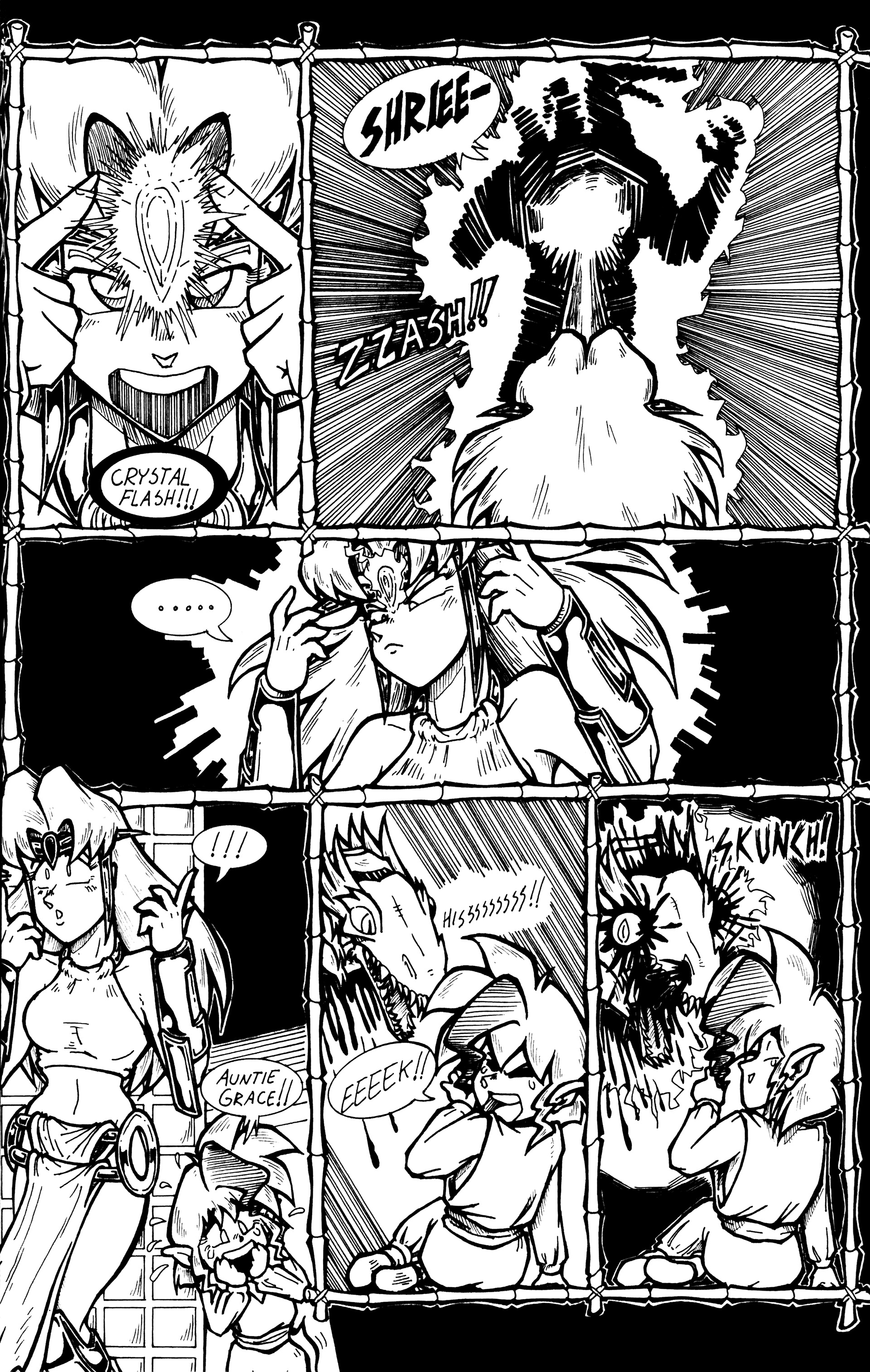 Read online Druid Warrior Grace comic -  Issue # Full - 14