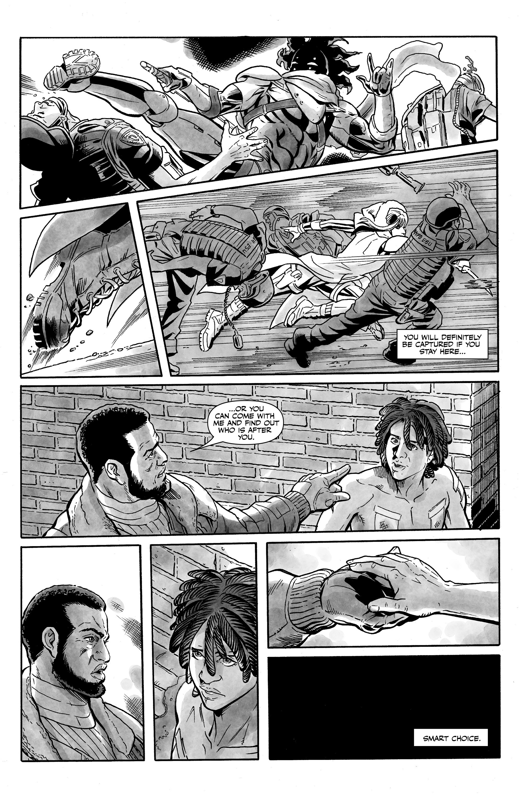Read online Black comic -  Issue #1 - 13