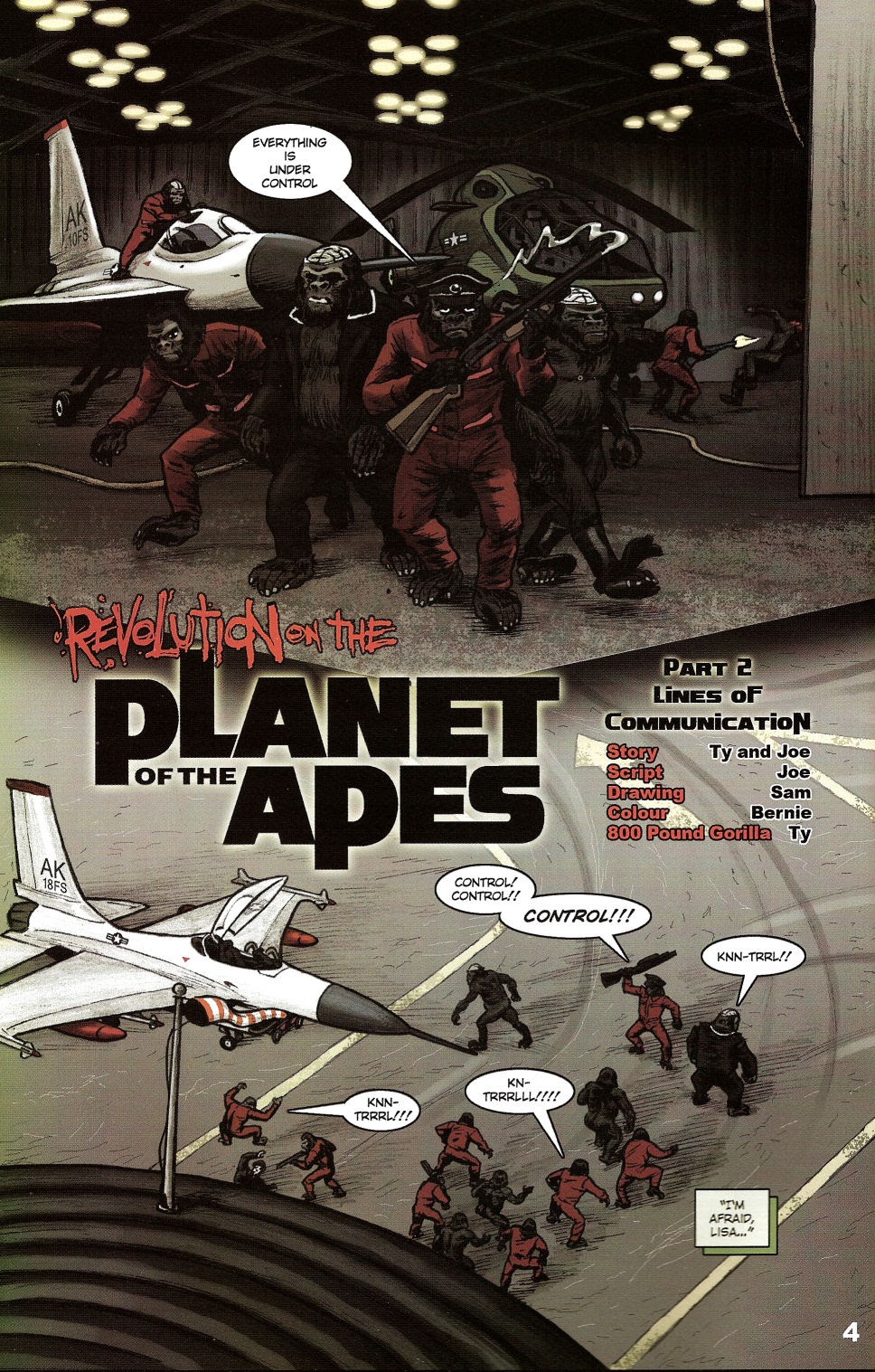 Read online Revolution on the Planet of the Apes comic -  Issue #2 - 6