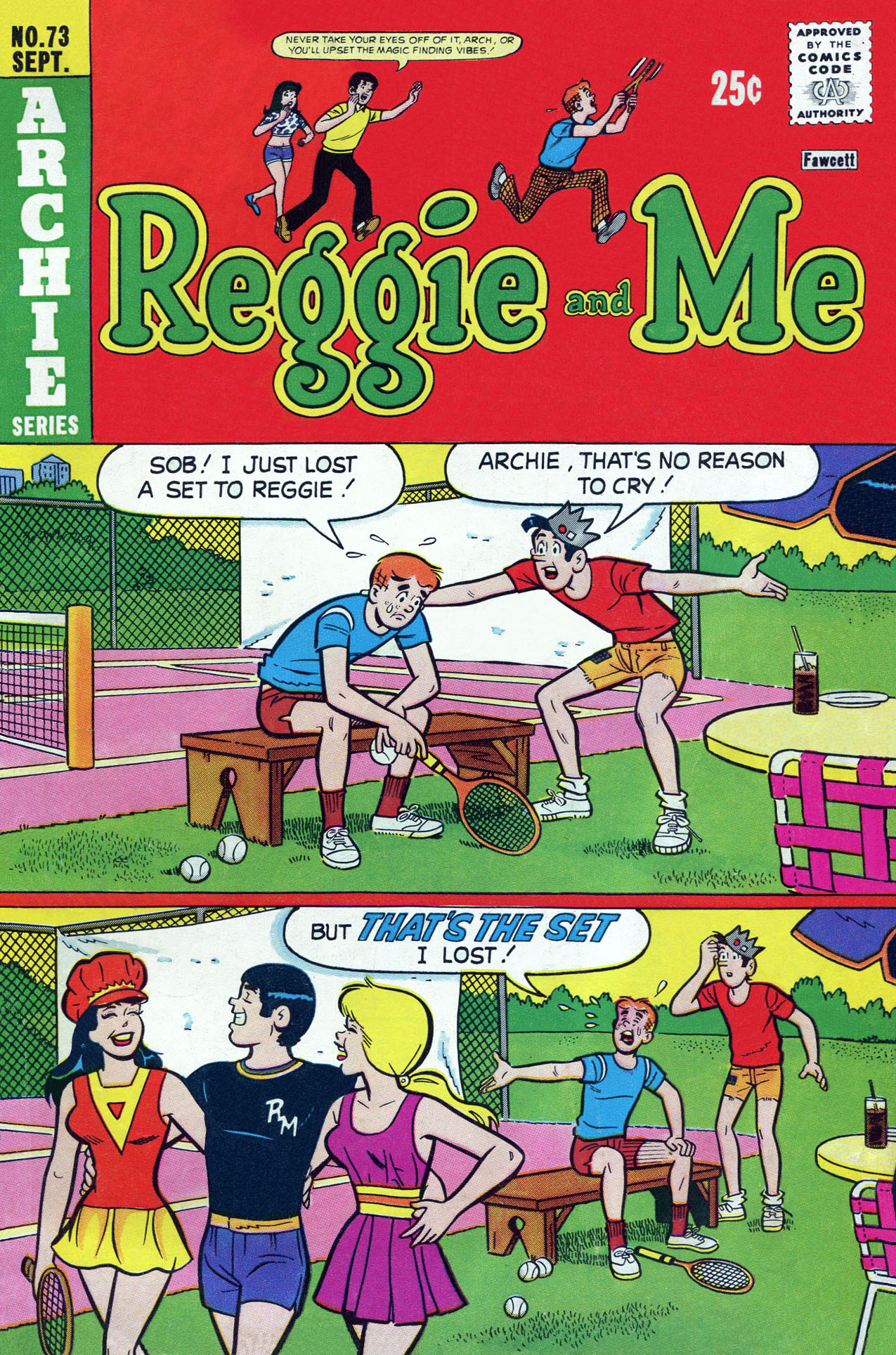 Read online Reggie and Me (1966) comic -  Issue #73 - 1