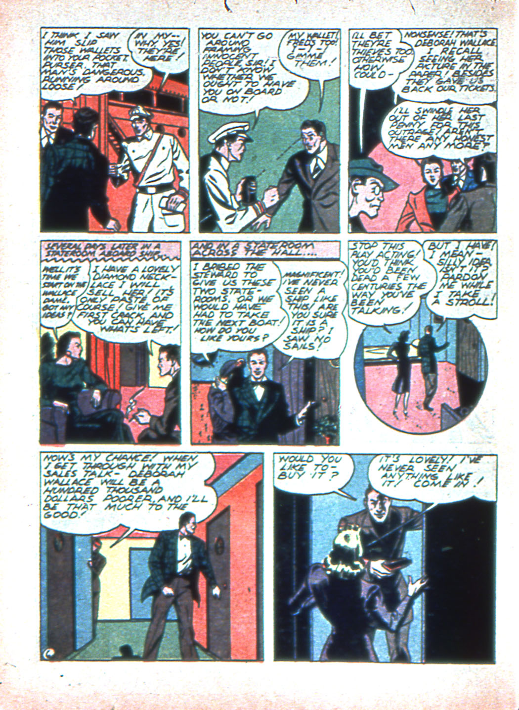 Read online Sensation (Mystery) Comics comic -  Issue #2 - 38