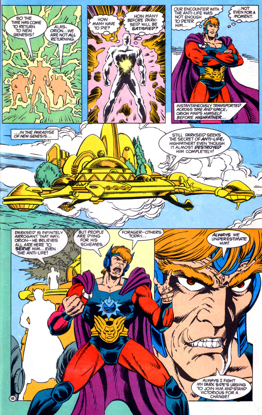 Read online The New Gods (1989) comic -  Issue #1 - 18