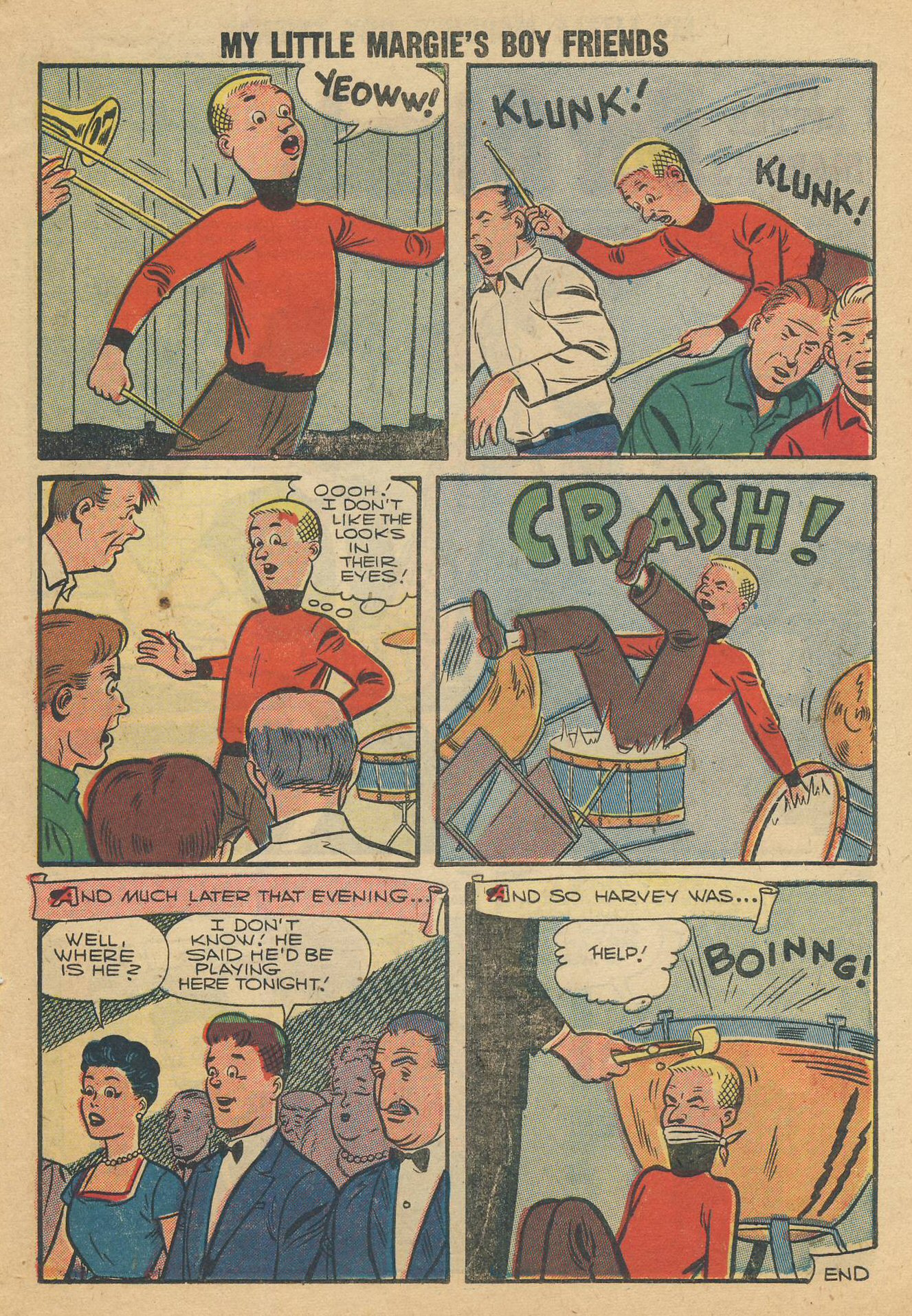 Read online My Little Margie's Boy Friends comic -  Issue #8 - 23