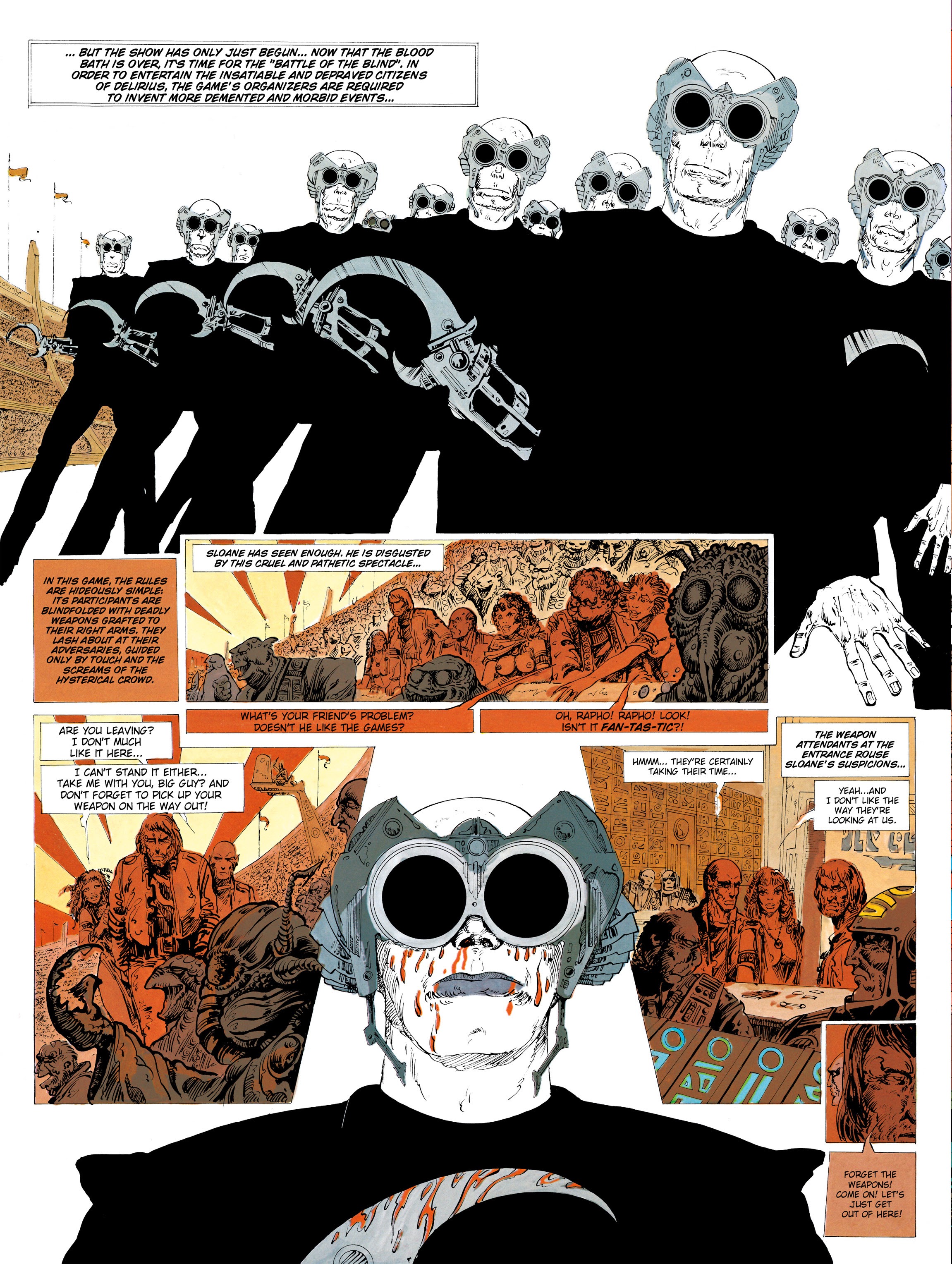 Read online Lone Sloane: Delirius comic -  Issue # Full - 31