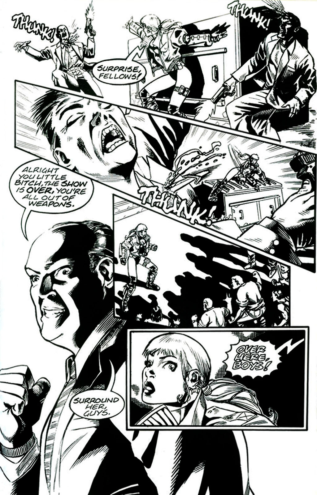 Read online Razor: Uncut comic -  Issue #25 - 17