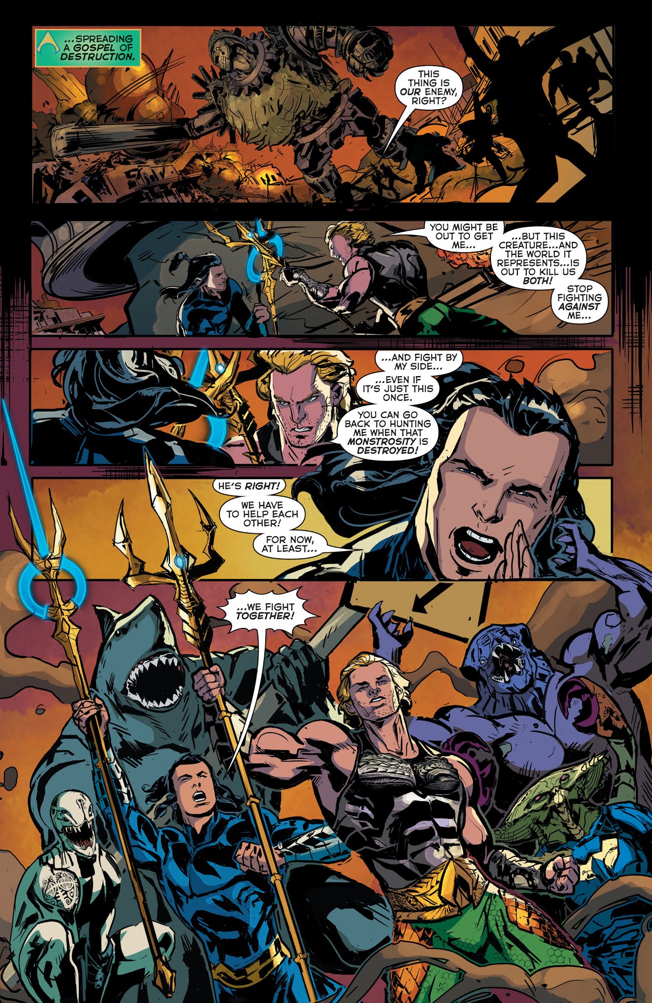 Read online Aquaman: A Celebration of 75 Years comic -  Issue # TPB (Part 4) - 79