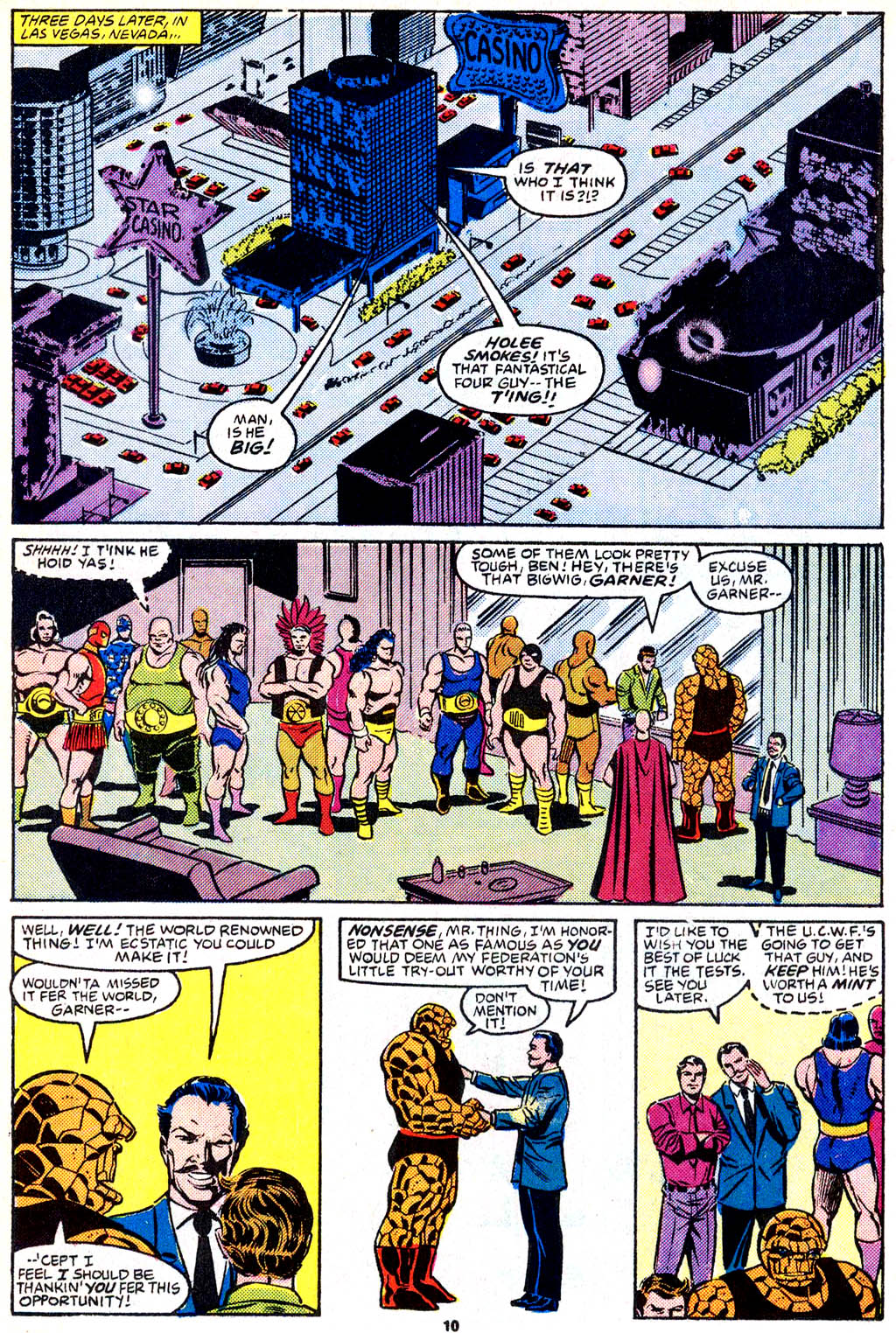 Read online The Thing comic -  Issue #28 - 11