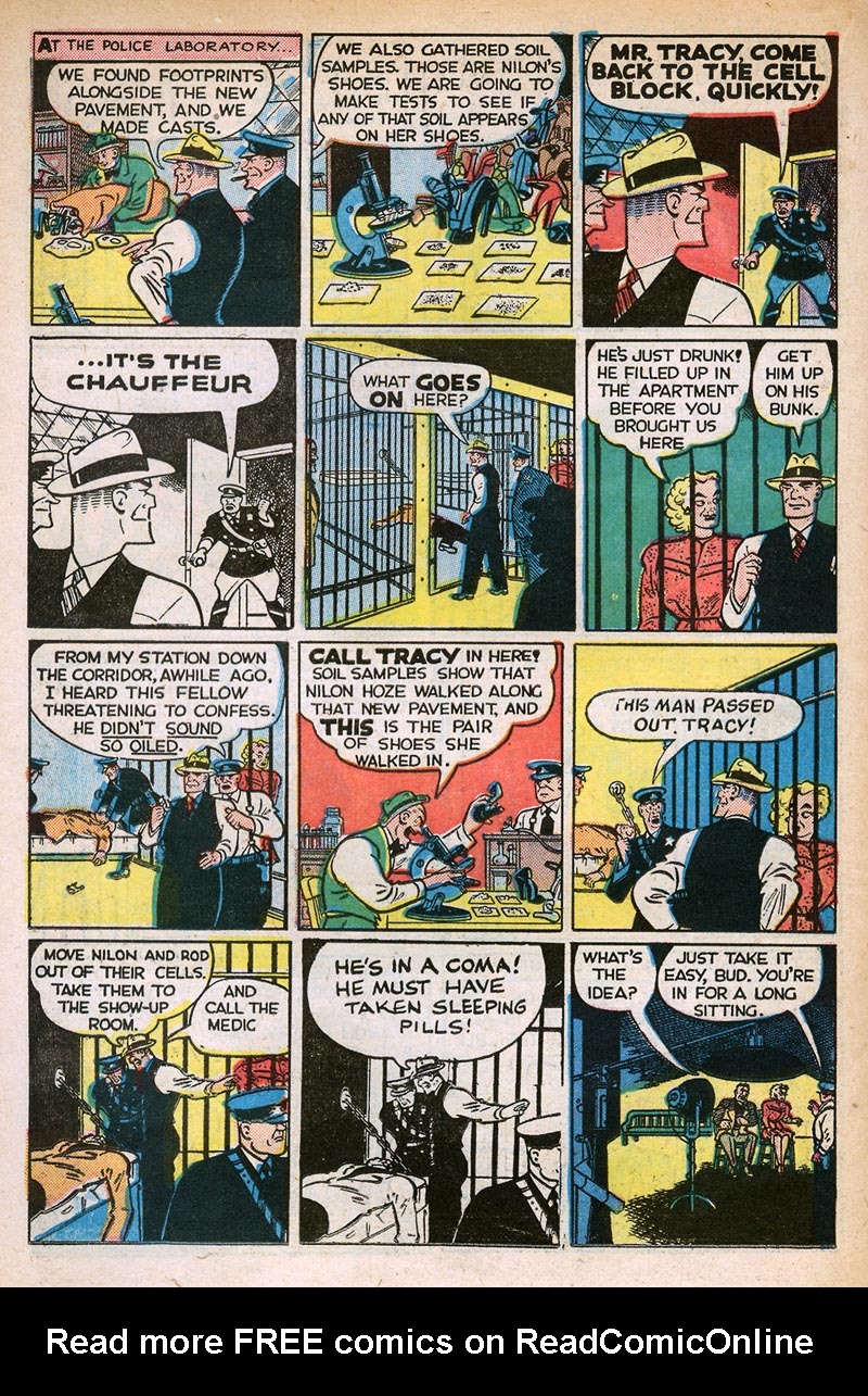 Read online Dick Tracy comic -  Issue #115 - 16