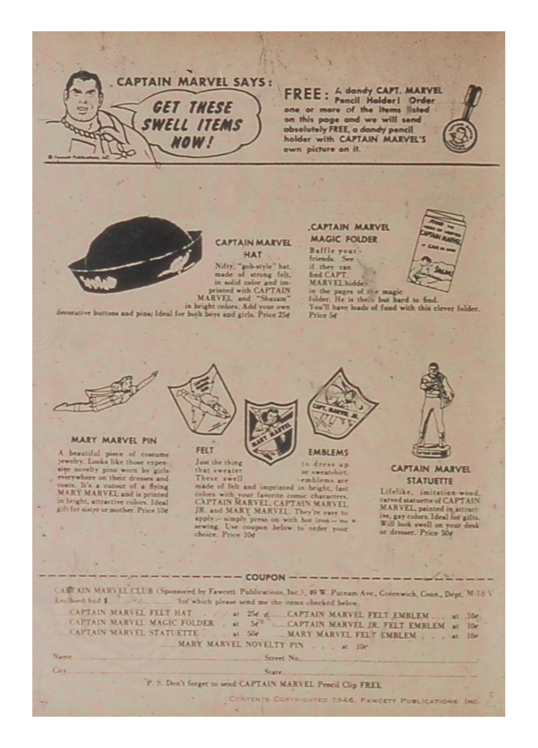 Read online Captain Marvel Storybook comic -  Issue #1 - 2