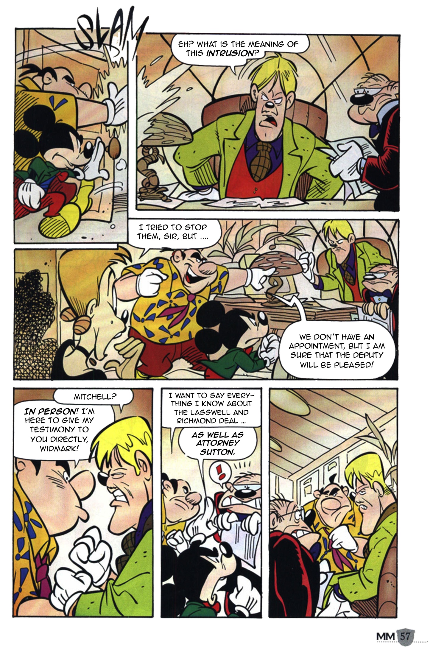 Read online Mickey Mouse Mystery Magazine comic -  Issue #2 - 57