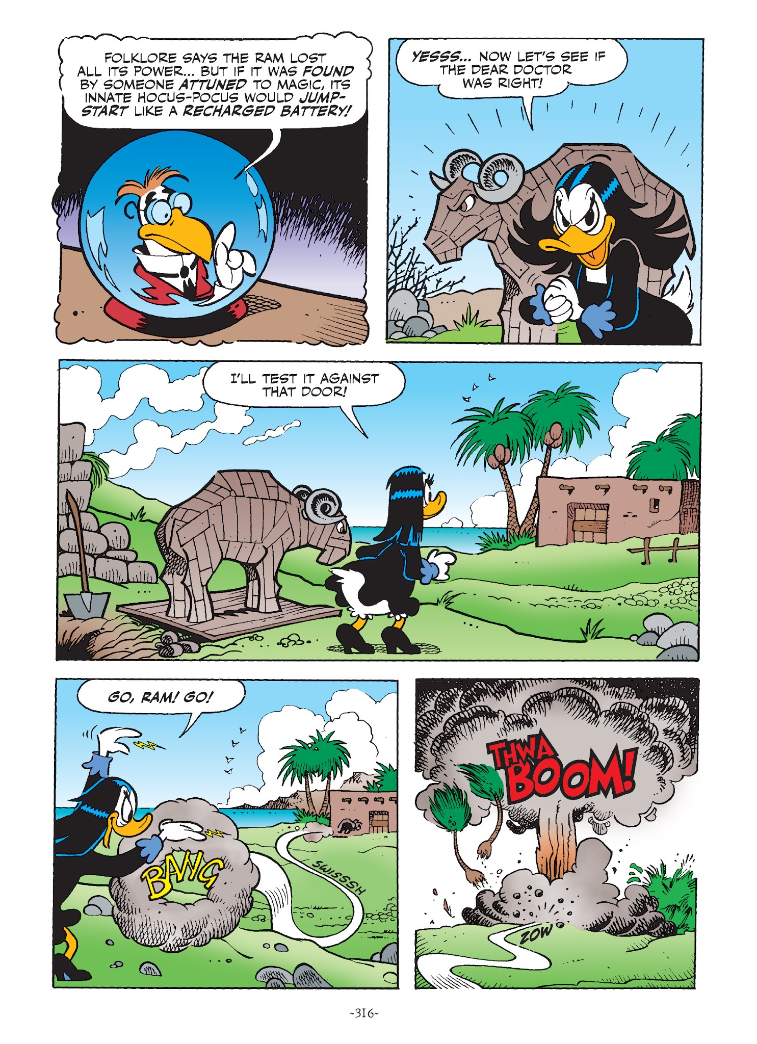 Read online Mickey and Donald: The Search For the Zodiac Stone comic -  Issue # TPB - 315