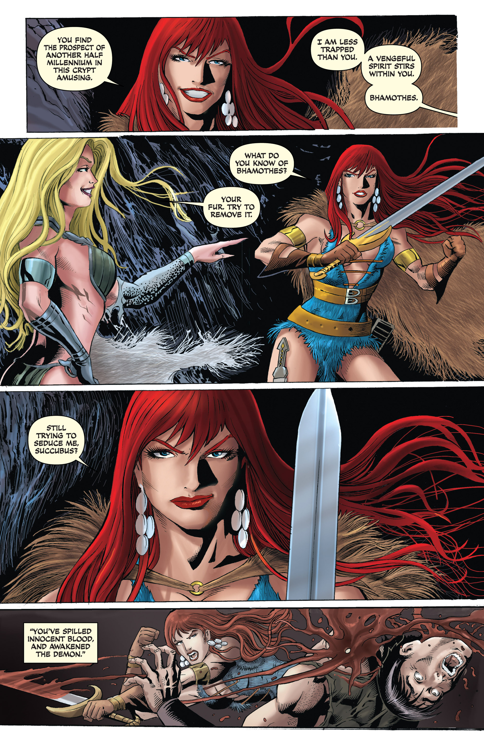 Read online Red Sonja: Unchained comic -  Issue #2 - 17