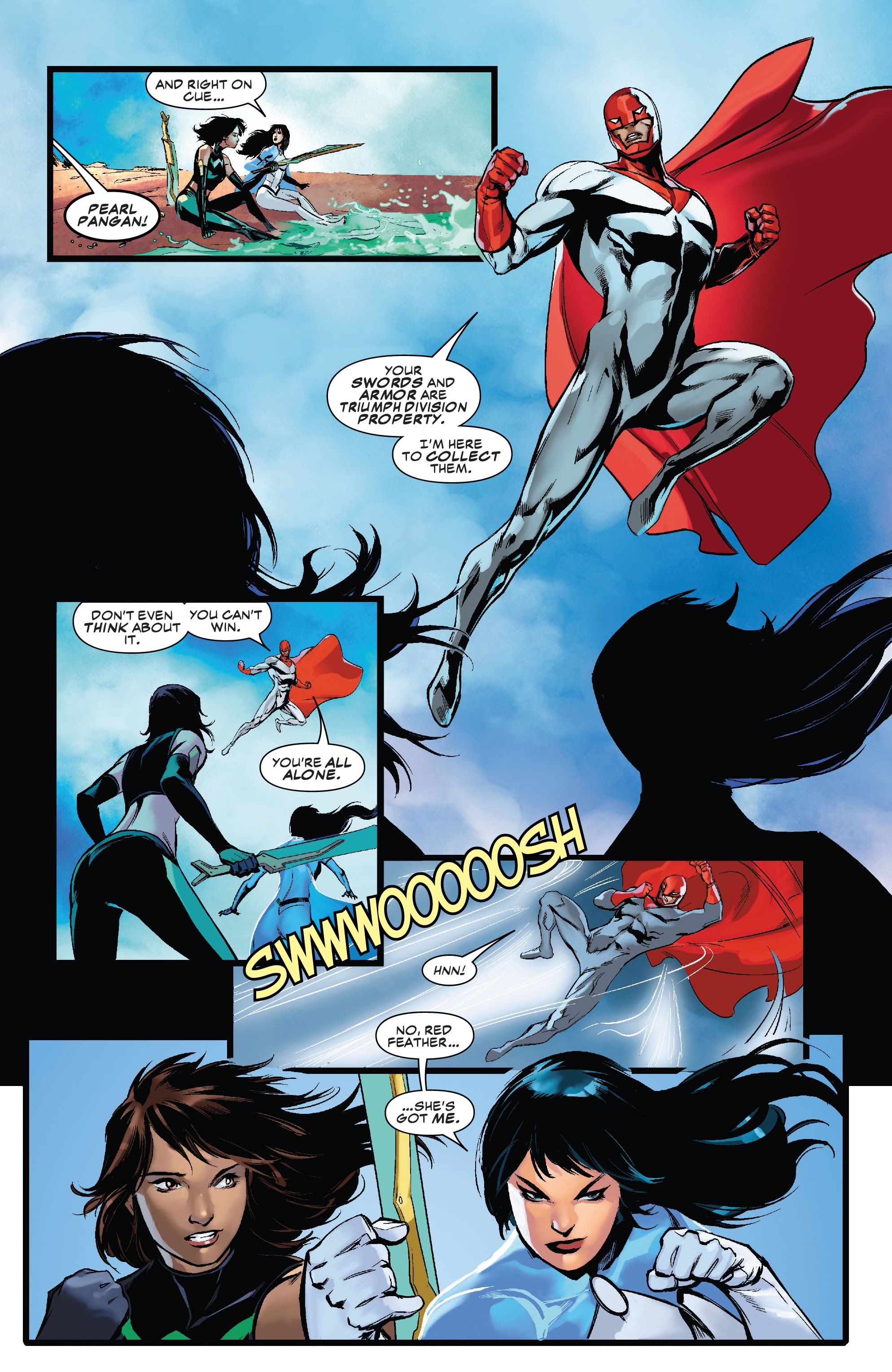 Read online Aero & Sword Master: Origins And Odysseys comic -  Issue # TPB - 15