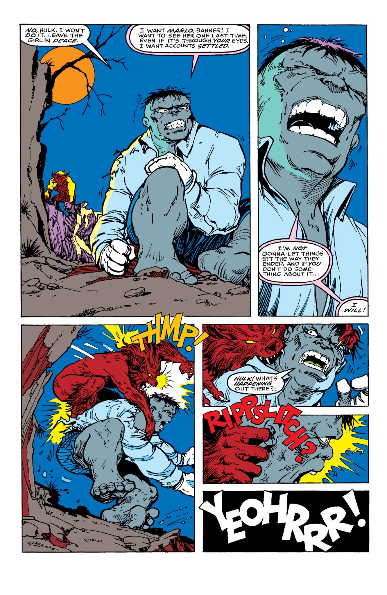 Read online Hulk Visionaries: Peter David comic -  Issue # TPB 4 - 186