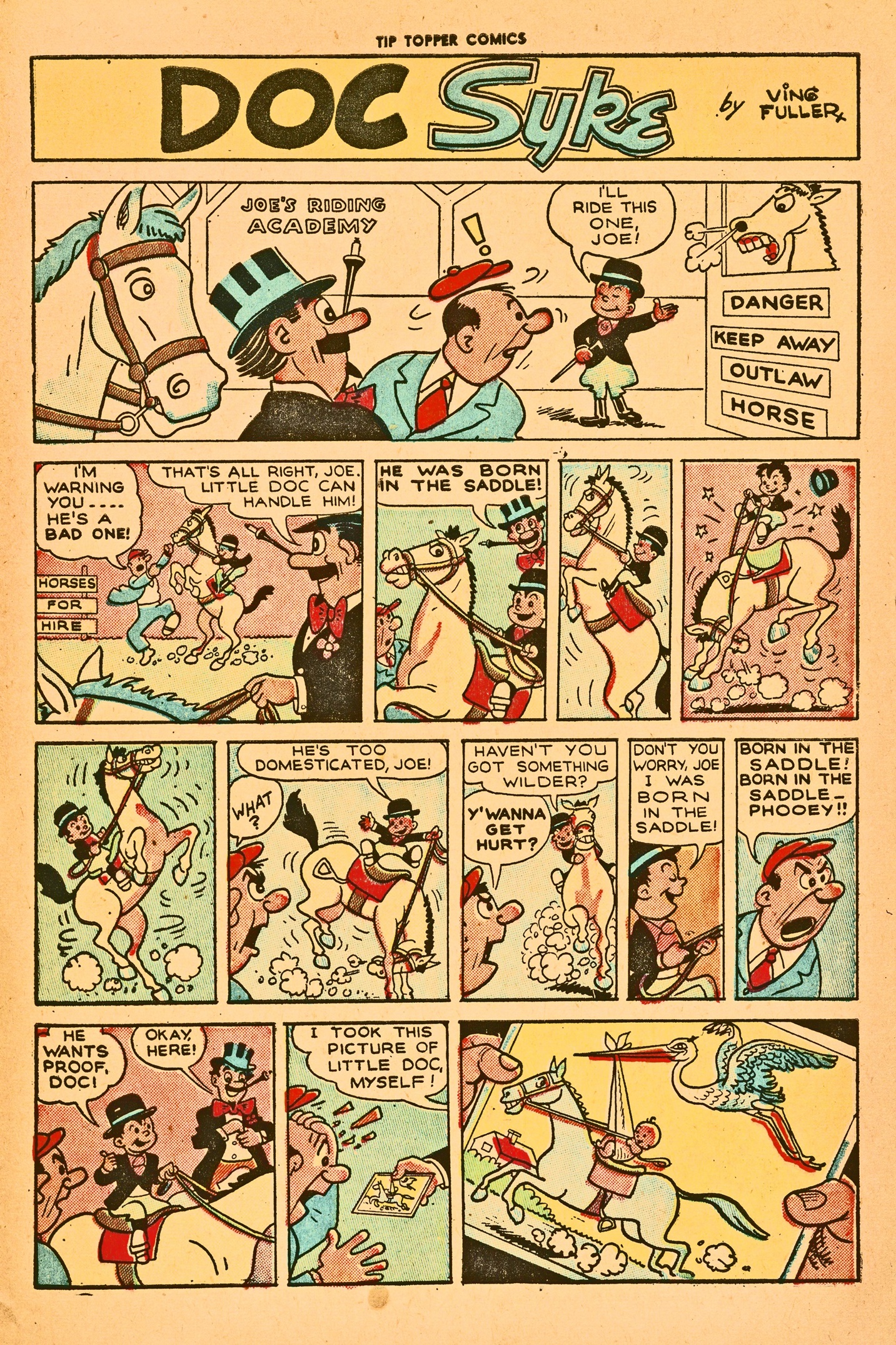 Read online Tip Topper Comics comic -  Issue #1 - 45
