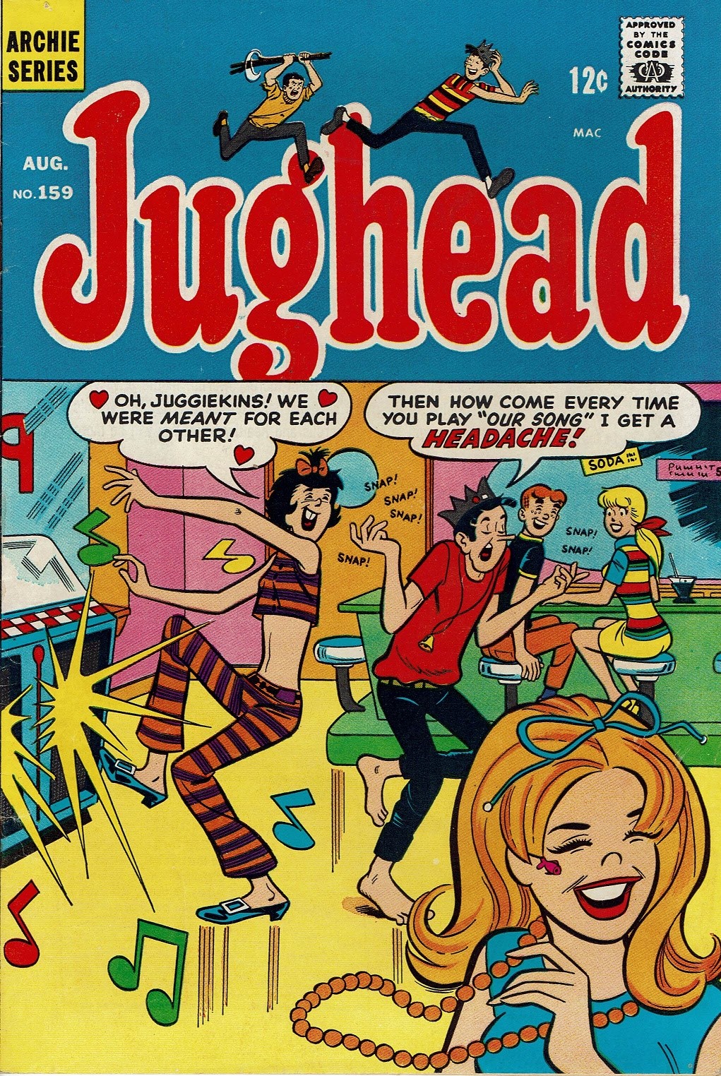 Read online Jughead (1965) comic -  Issue #159 - 1