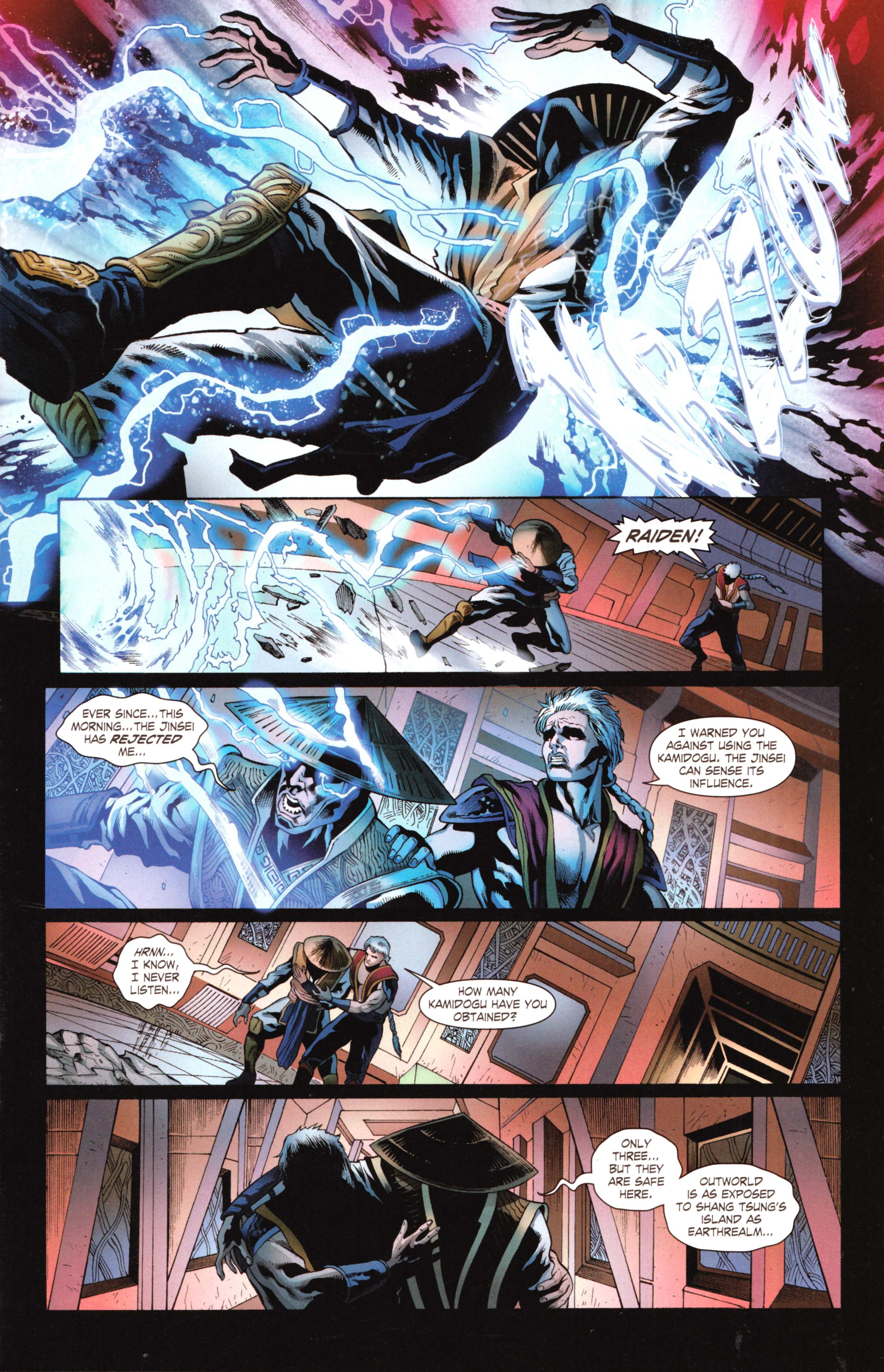 Read online Mortal Kombat X [II] comic -  Issue #8 - 13