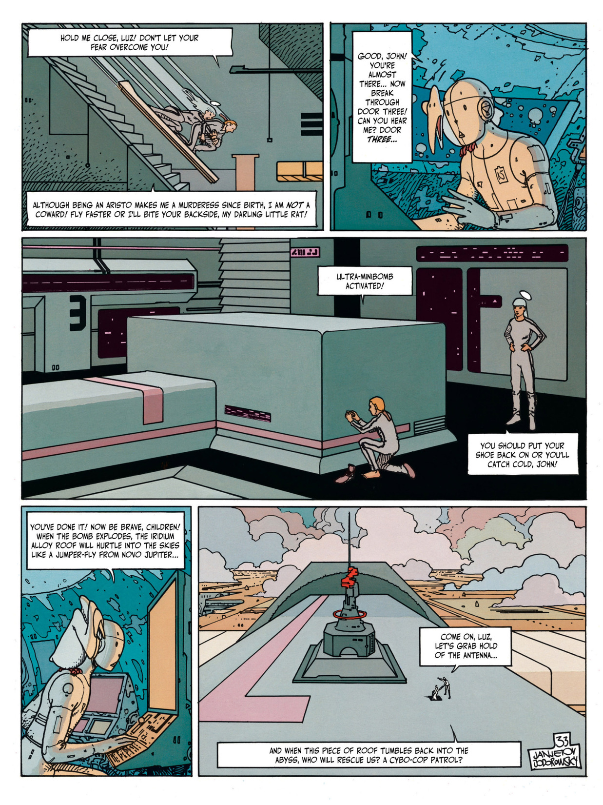 Read online Before the Incal comic -  Issue #4 - 36