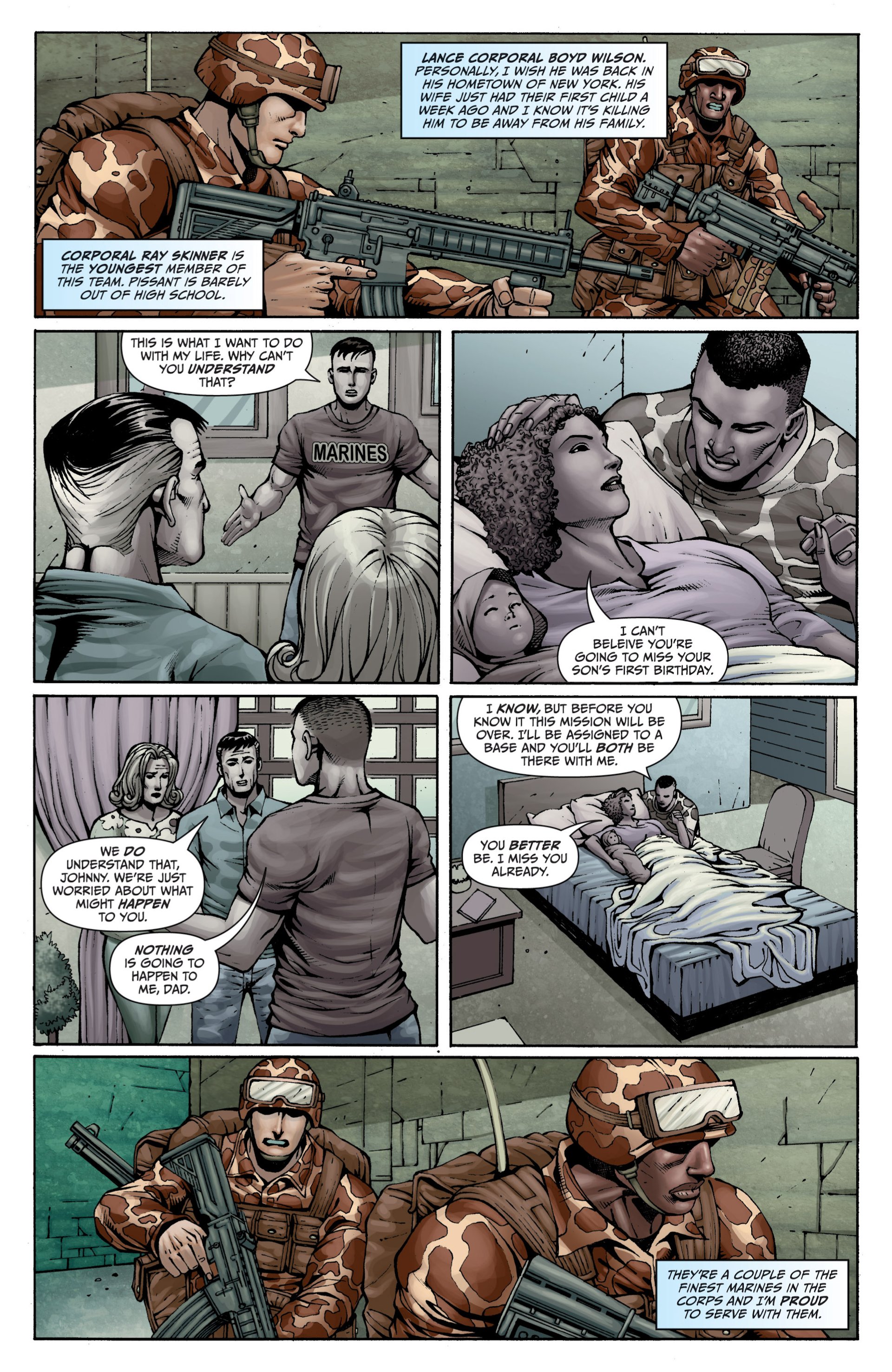 Read online Grimm Fairy Tales presents Wounded Warriors Special comic -  Issue # Full - 7