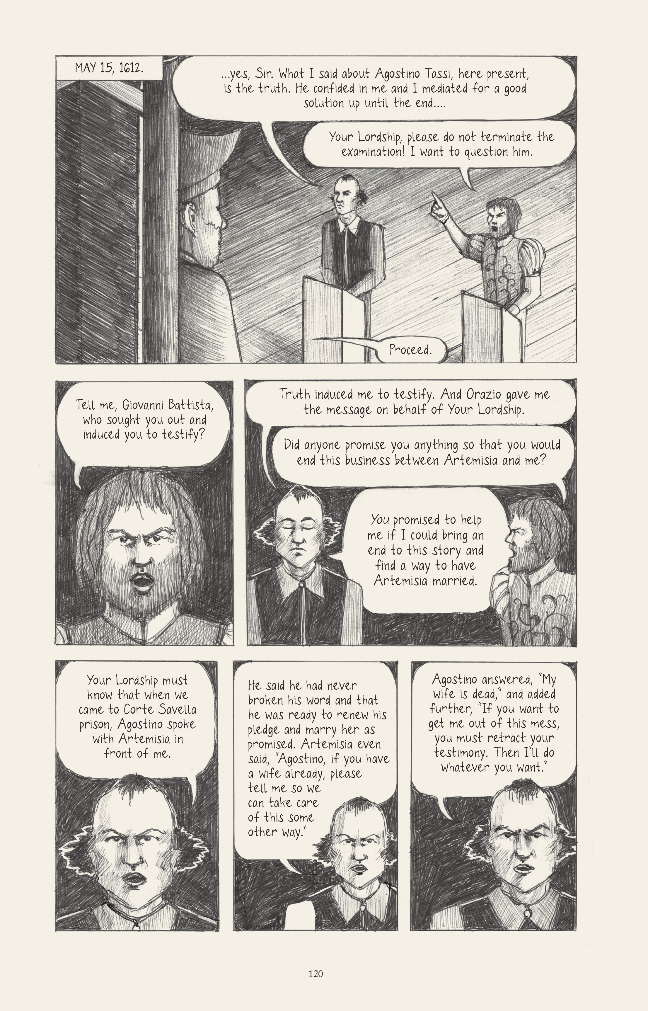 Read online I Know What I Am: The Life and Times of Artemisia Gentileschi comic -  Issue # TPB (Part 2) - 28