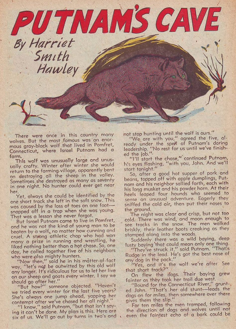 Read online Animal Comics comic -  Issue #30 - 34