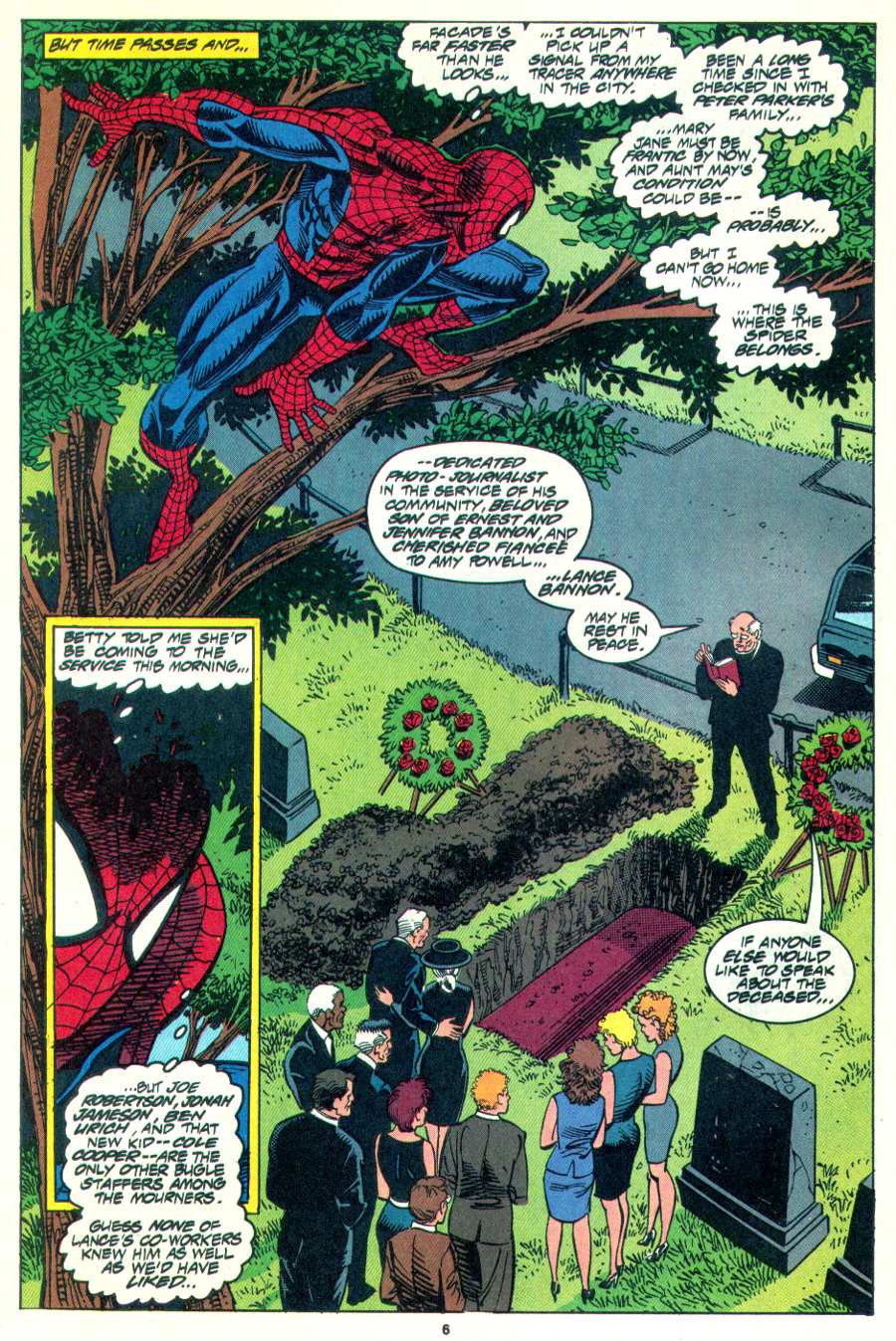 Read online Web of Spider-Man (1985) comic -  Issue #116 - 6