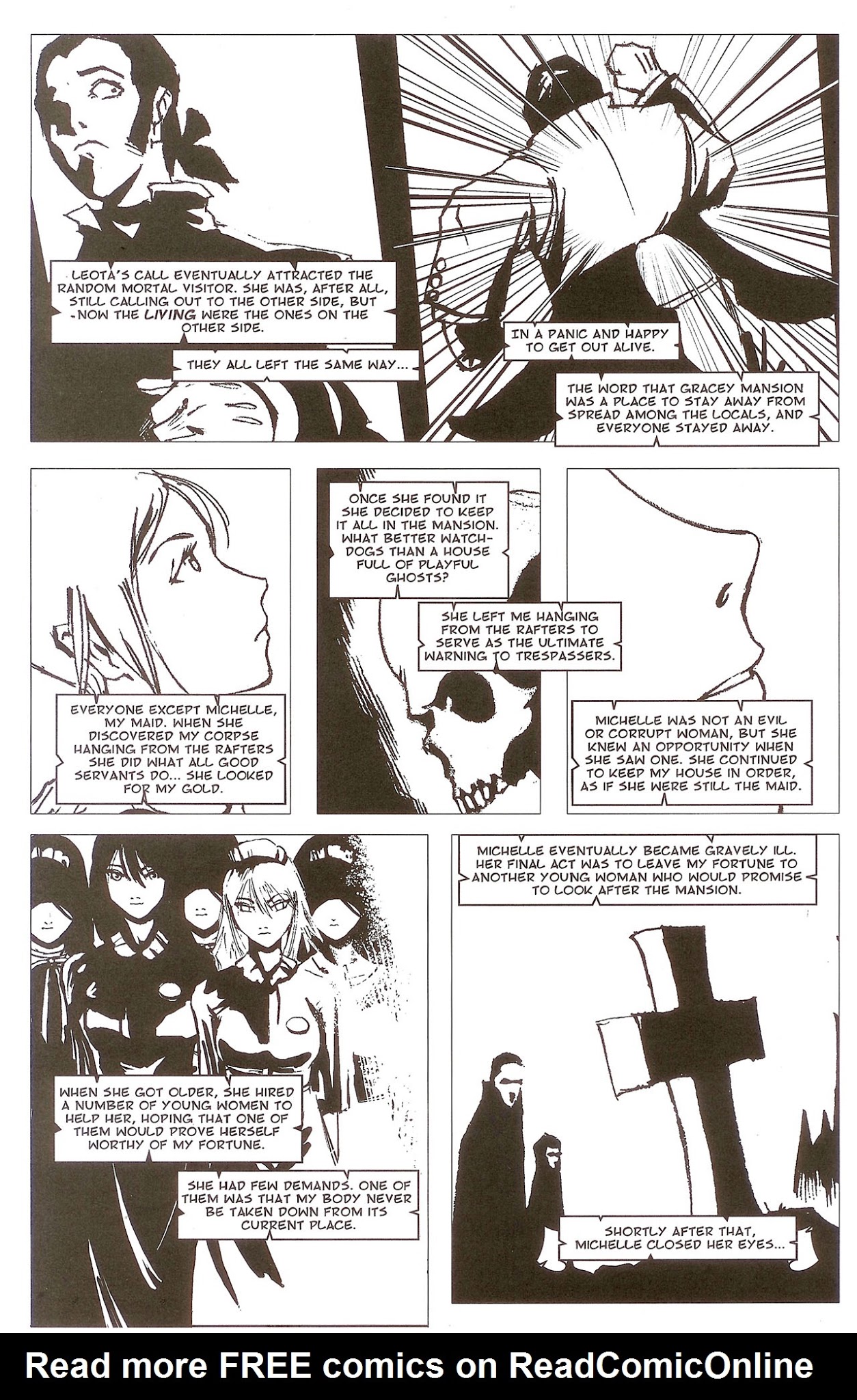 Read online Haunted Mansion comic -  Issue #6 - 12