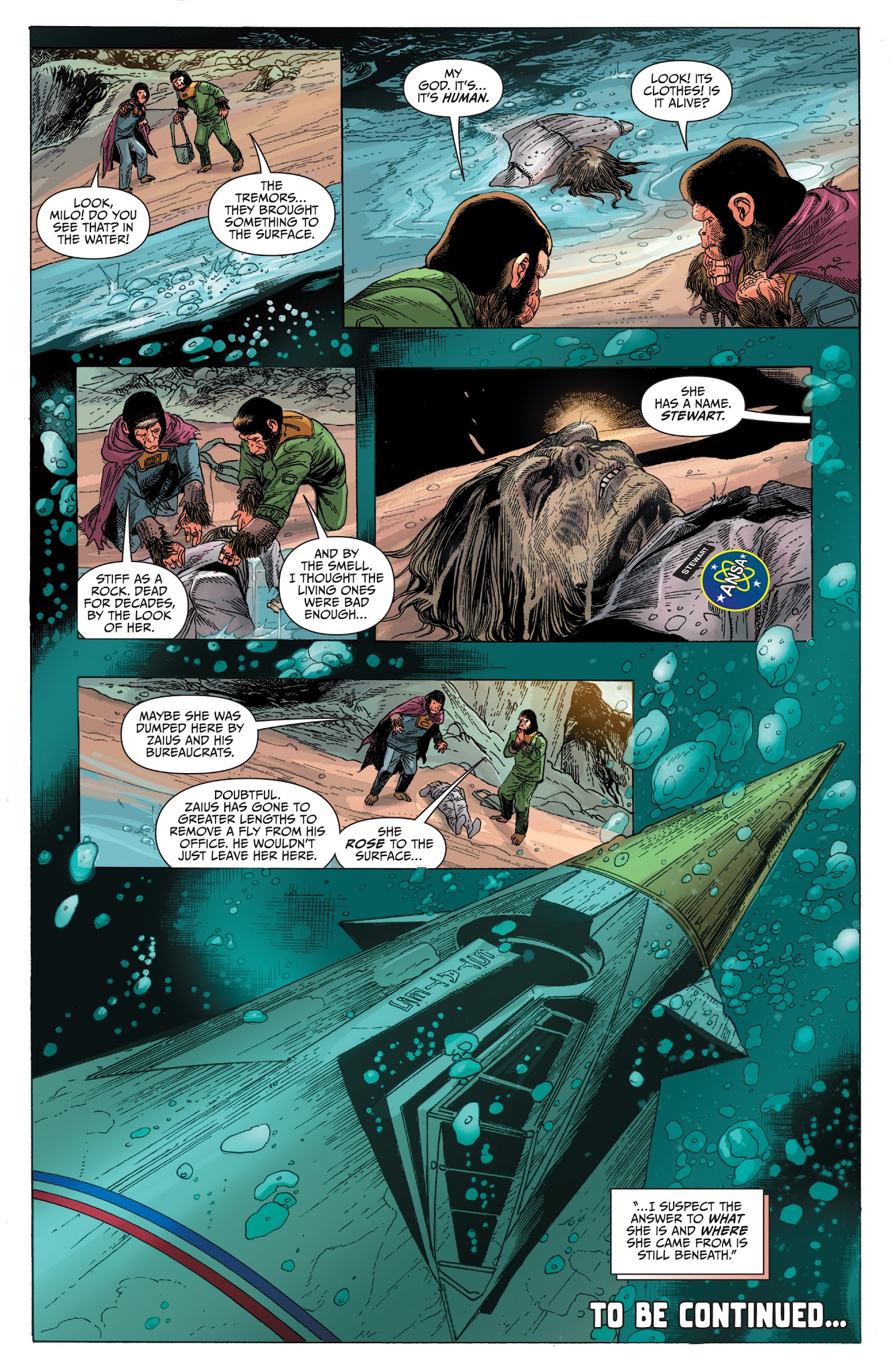 Read online Kong on the Planet of the Apes comic -  Issue #5 - 24