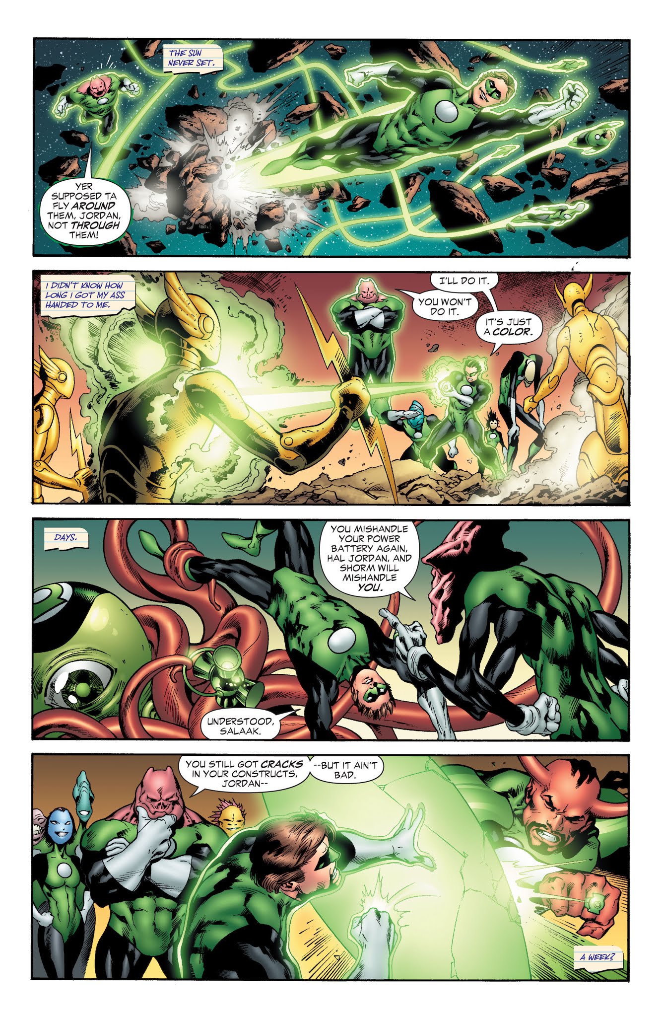 Read online Green Lantern (2005) comic -  Issue # _TPB 5 (Part 1) - 71