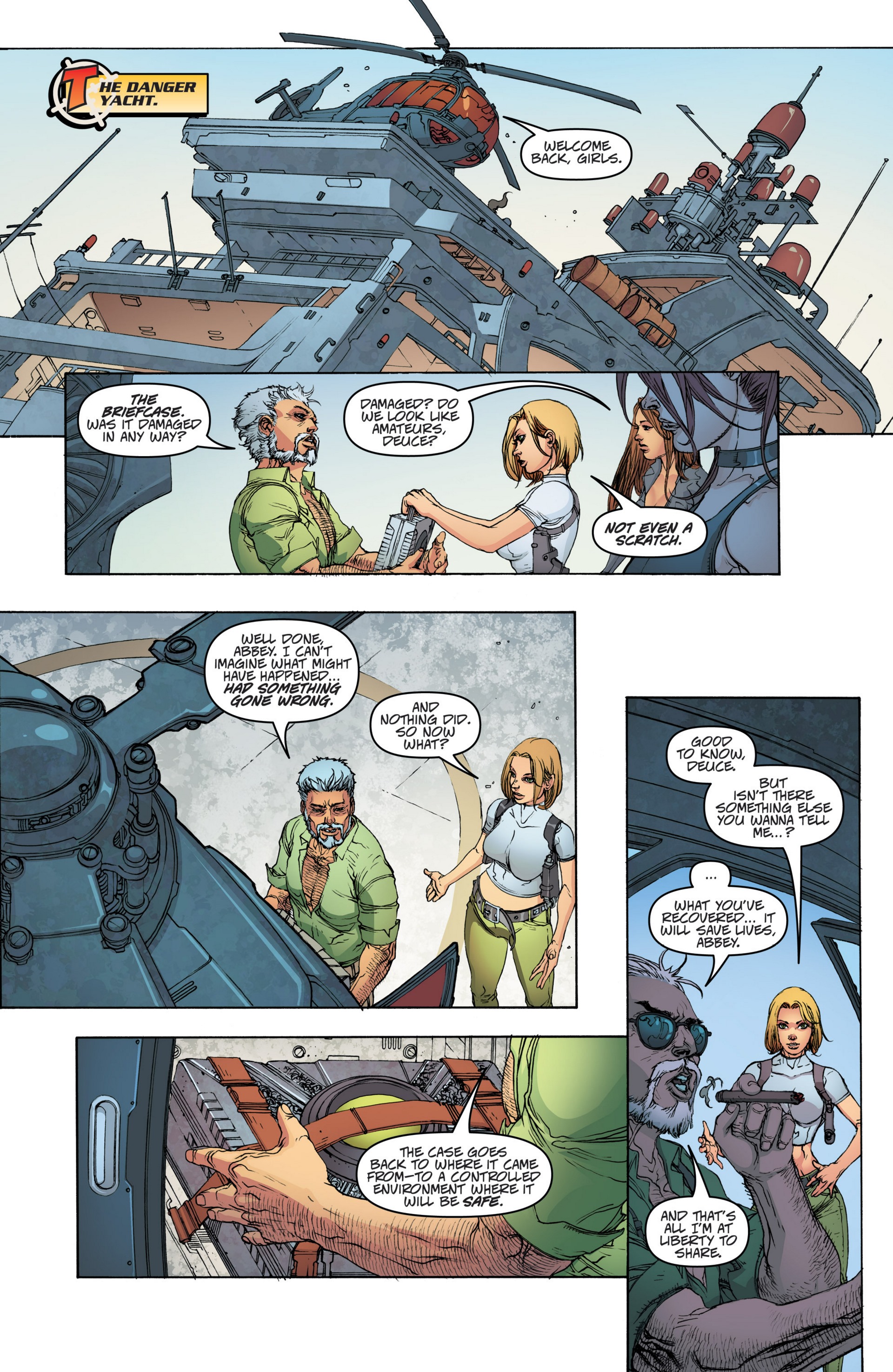 Read online Danger Girl: The Chase comic -  Issue #4 - 21