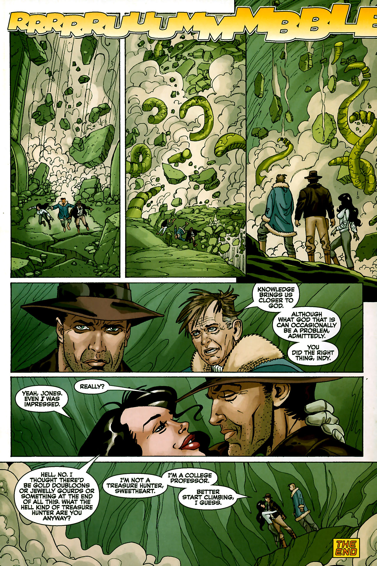 Read online Indiana Jones and the Tomb of the Gods comic -  Issue #4 - 33