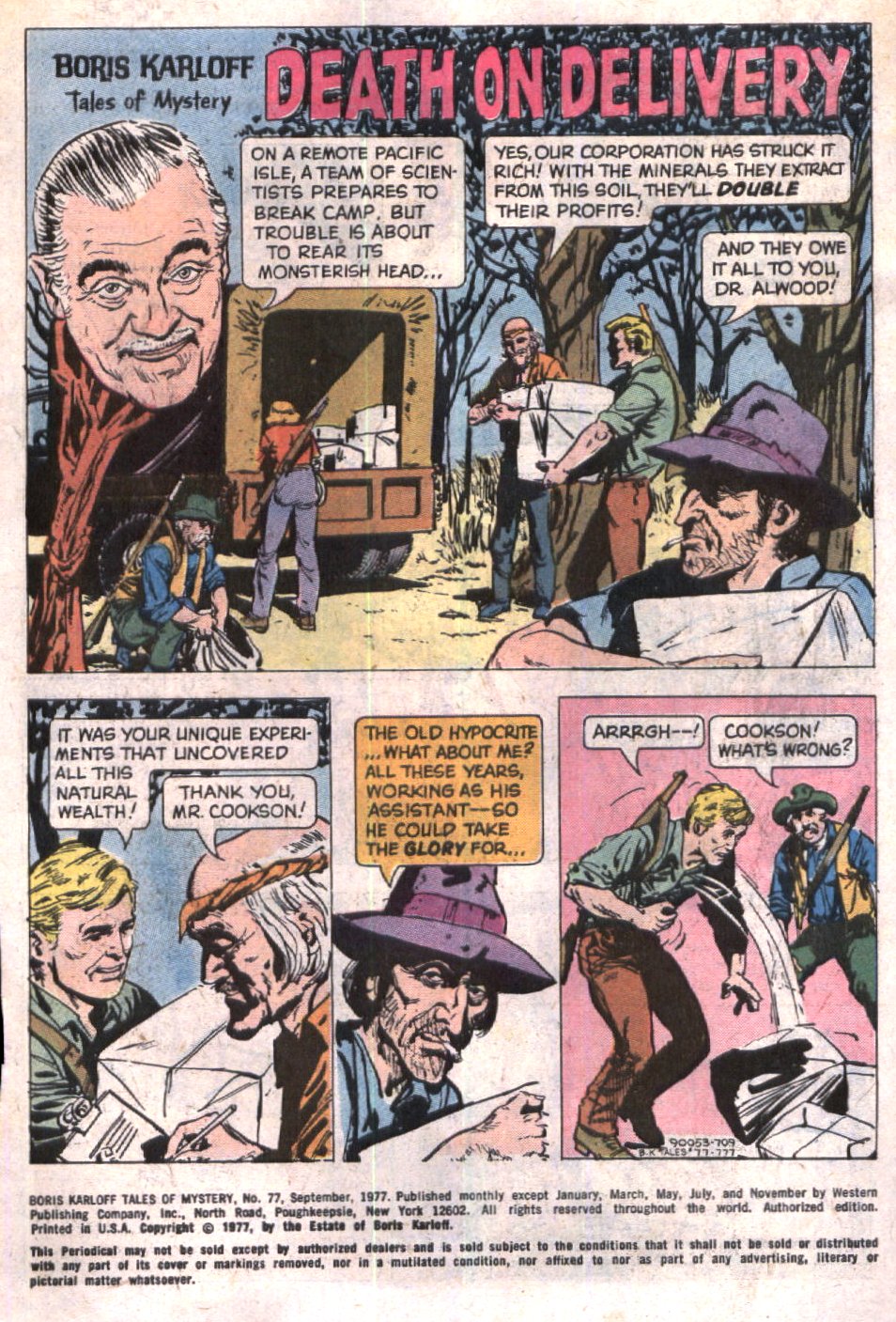 Read online Boris Karloff Tales of Mystery comic -  Issue #77 - 3