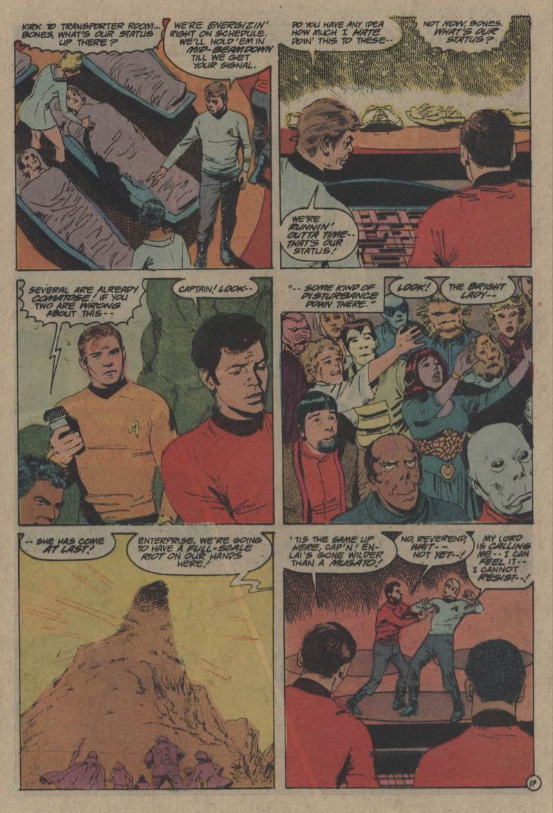 Read online Star Trek (1984) comic -  Issue #56 - 18