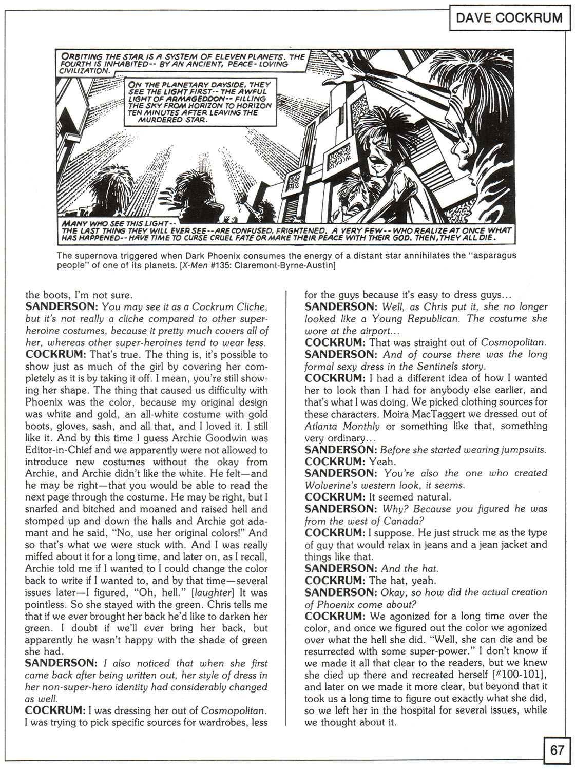 Read online The X-Men Companion comic -  Issue #1 - 67