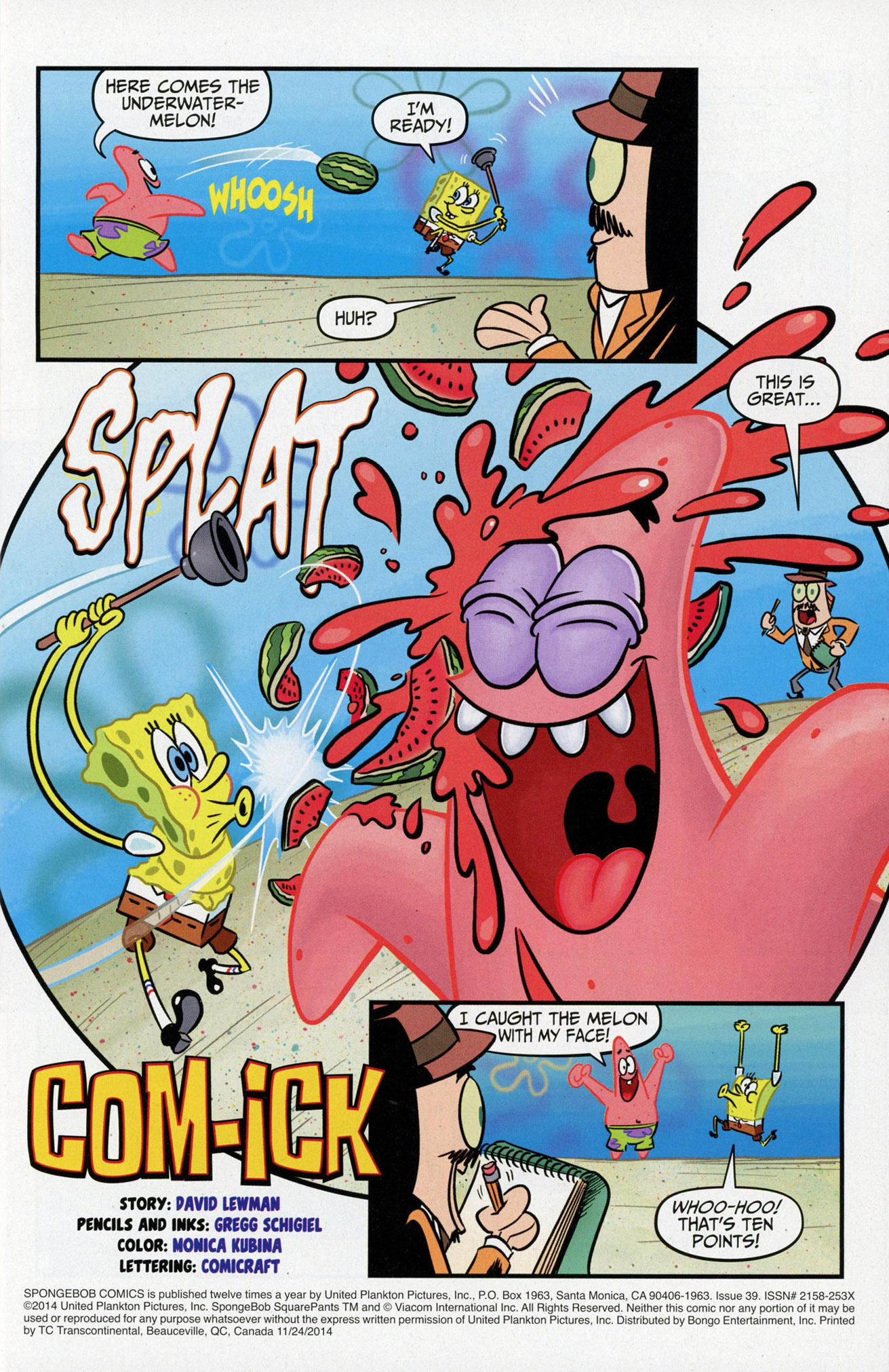 Read online SpongeBob Comics comic -  Issue #39 - 3