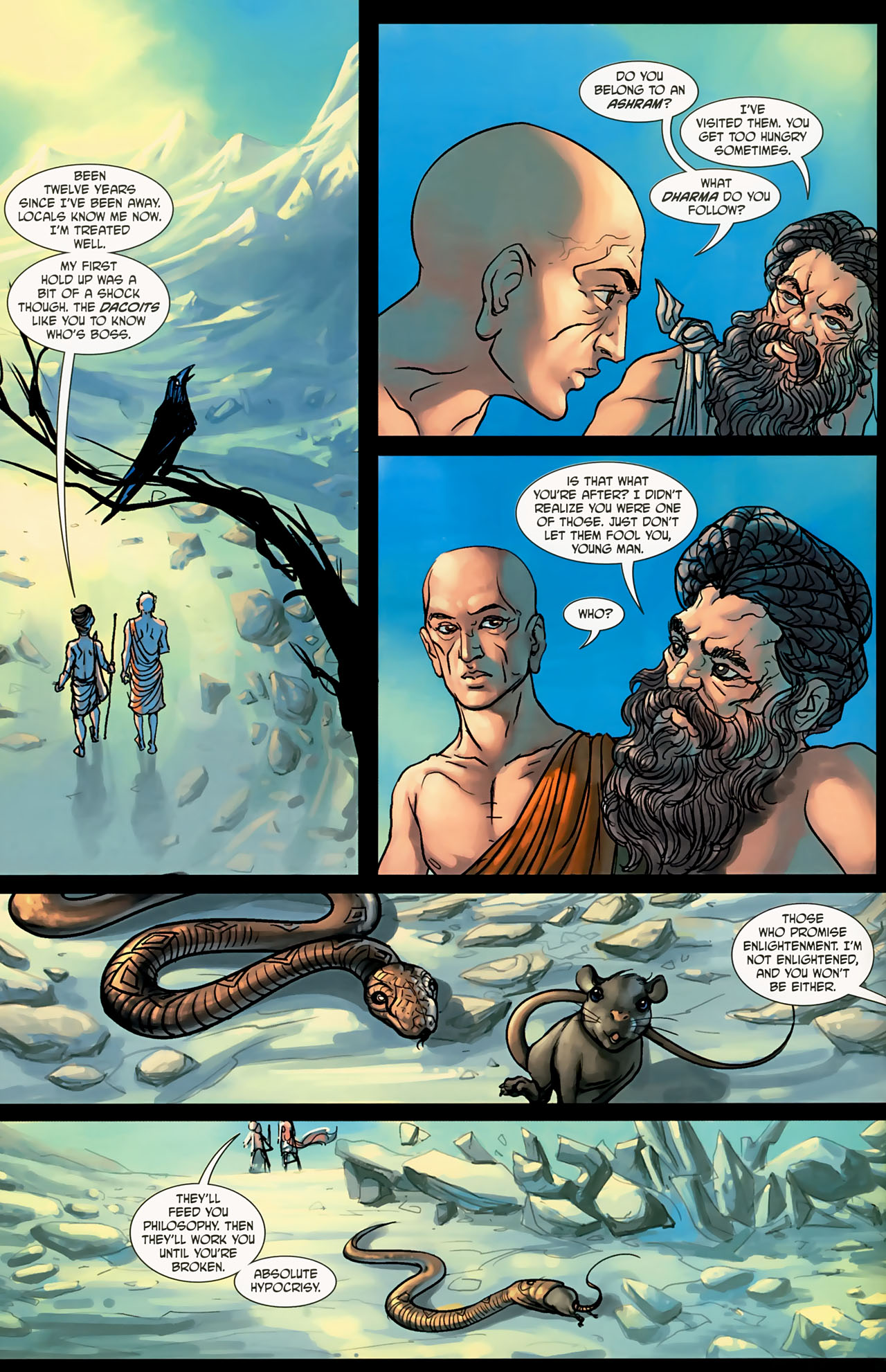 Read online Deepak Chopra's Buddha: A Story of Enlightenment comic -  Issue #4 - 12